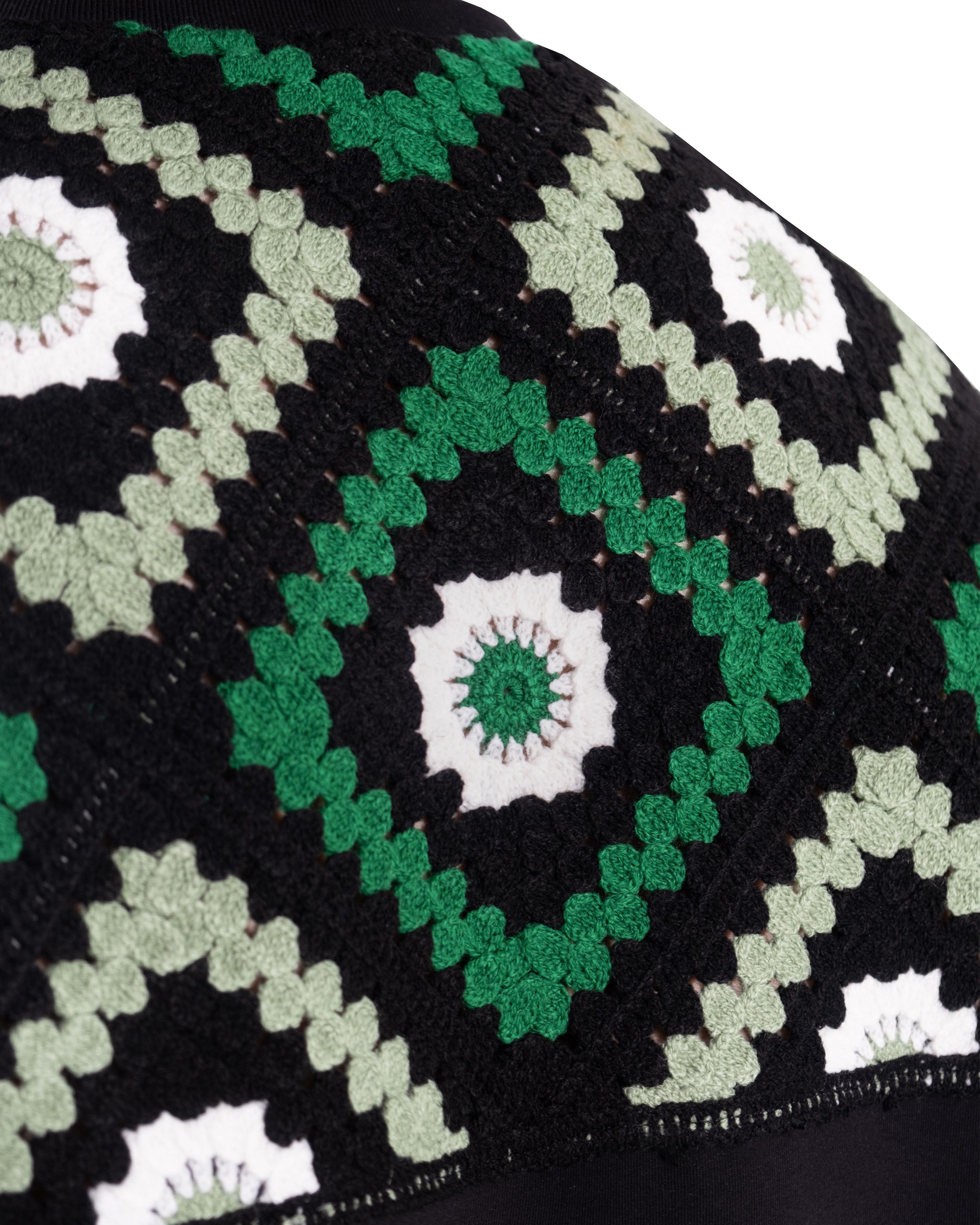Knitting Siyah Tişört