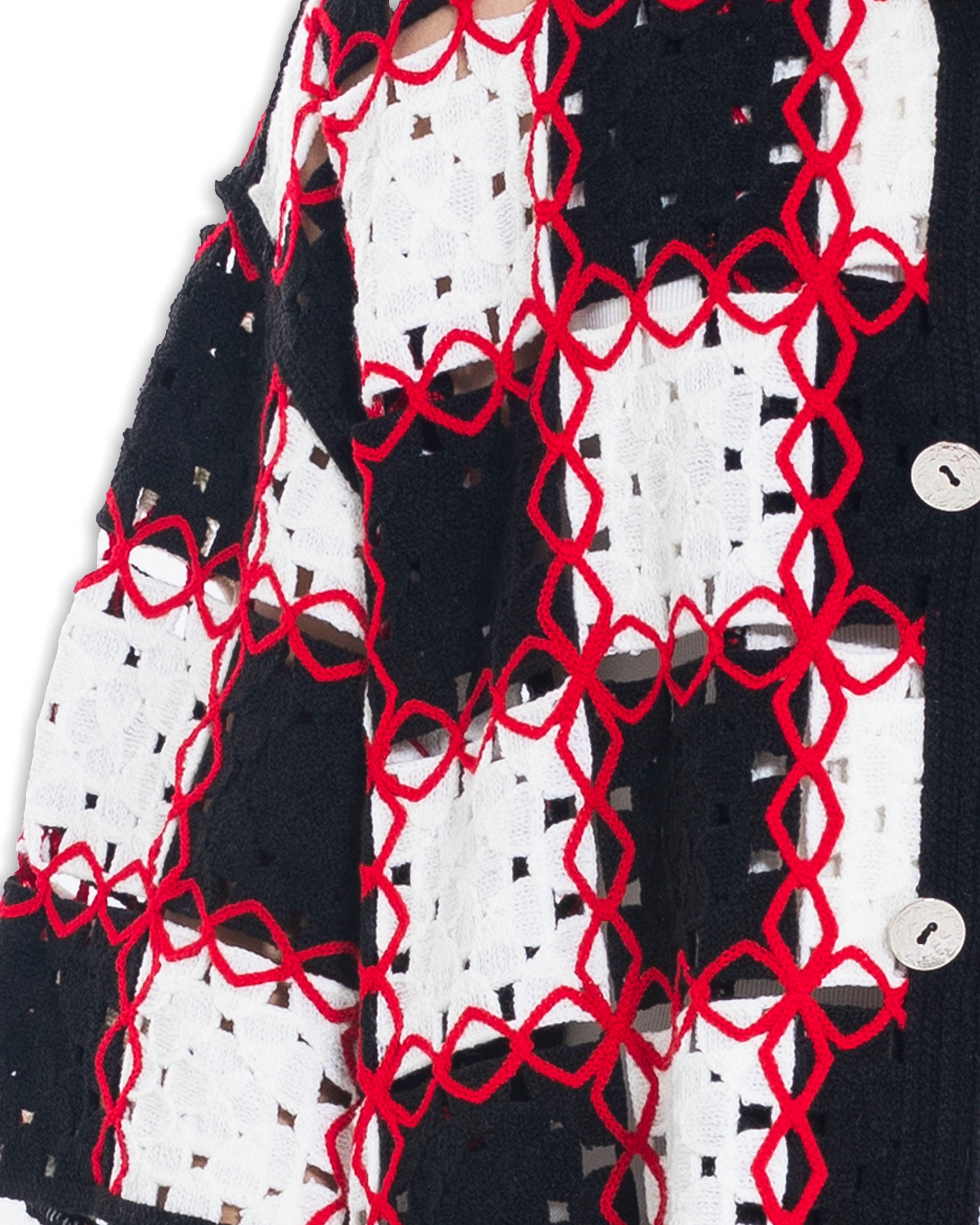 Unisex Knitted Pixel Tangle Shirt