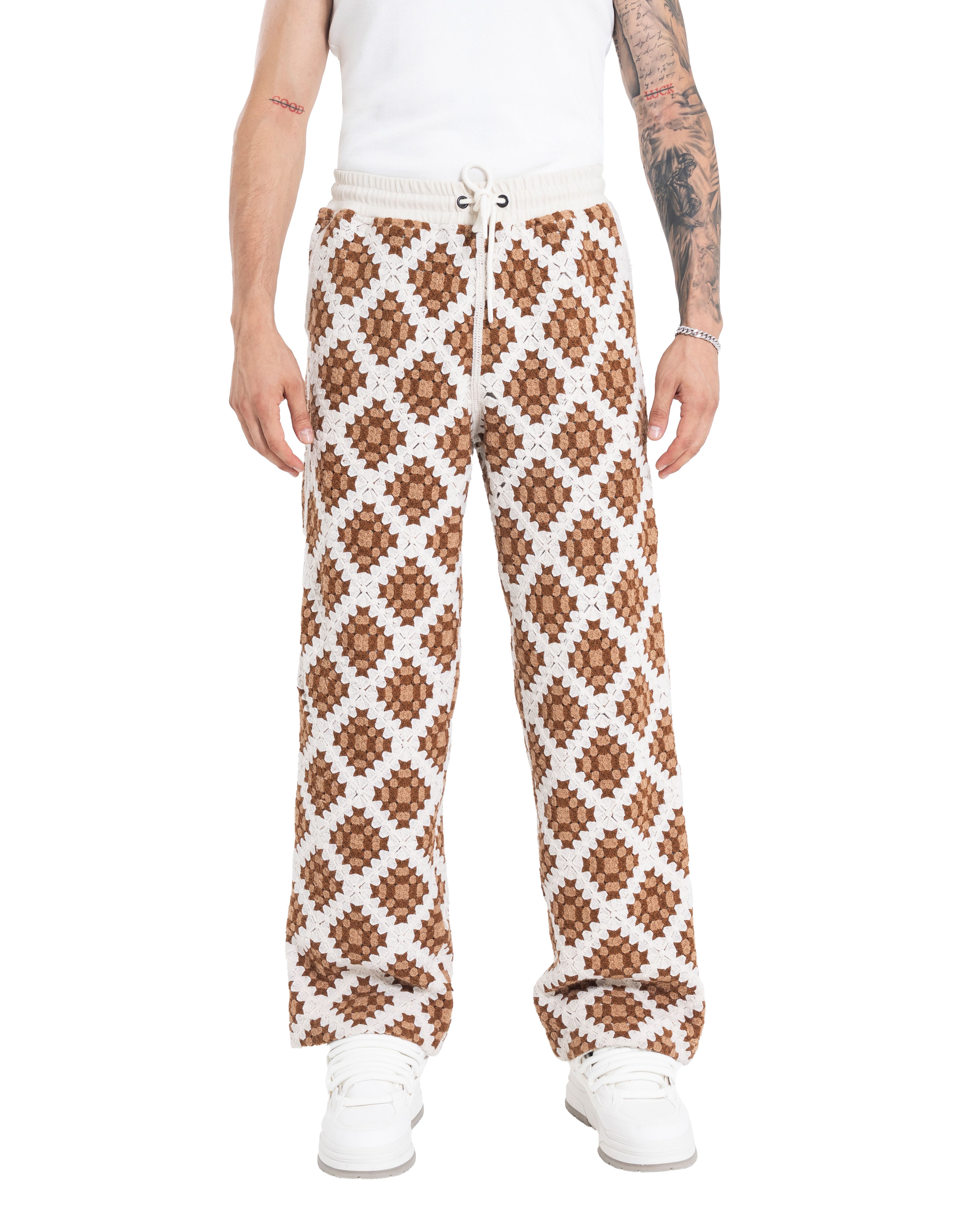 Unisex Knitted Pants Coffee