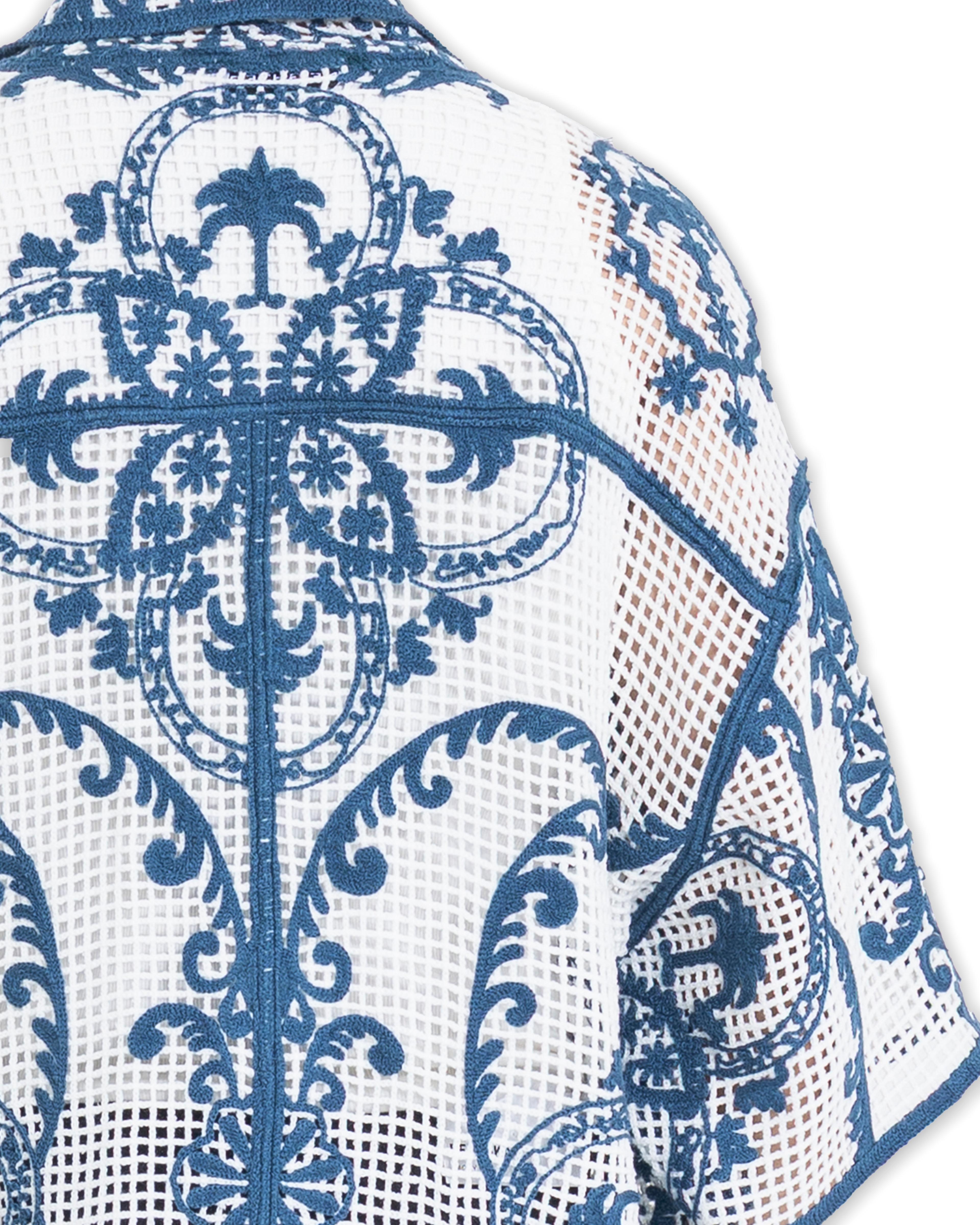 Unisex Knitted Ember Lace Shirt