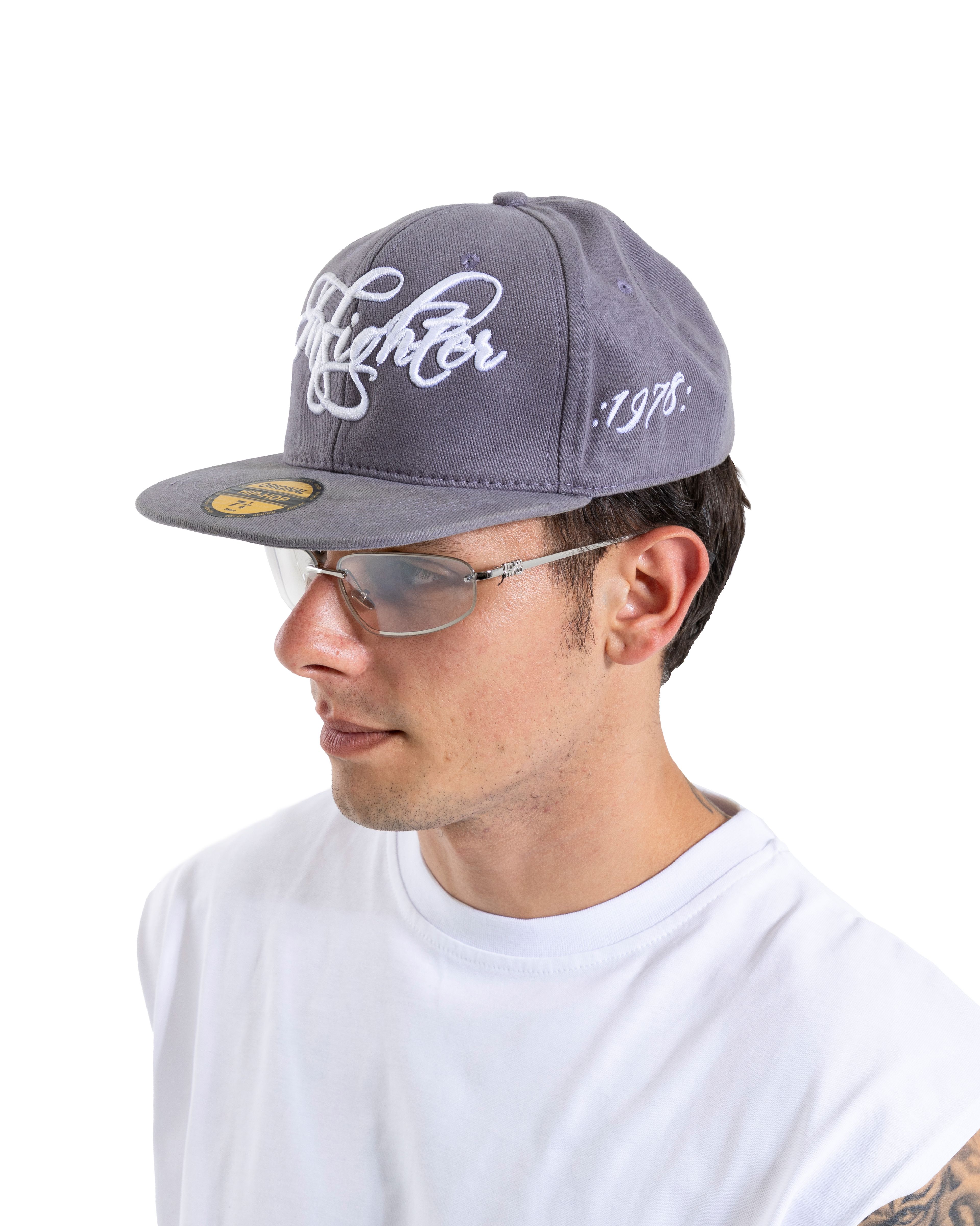 Hip Hop Cap Gri Embrodey