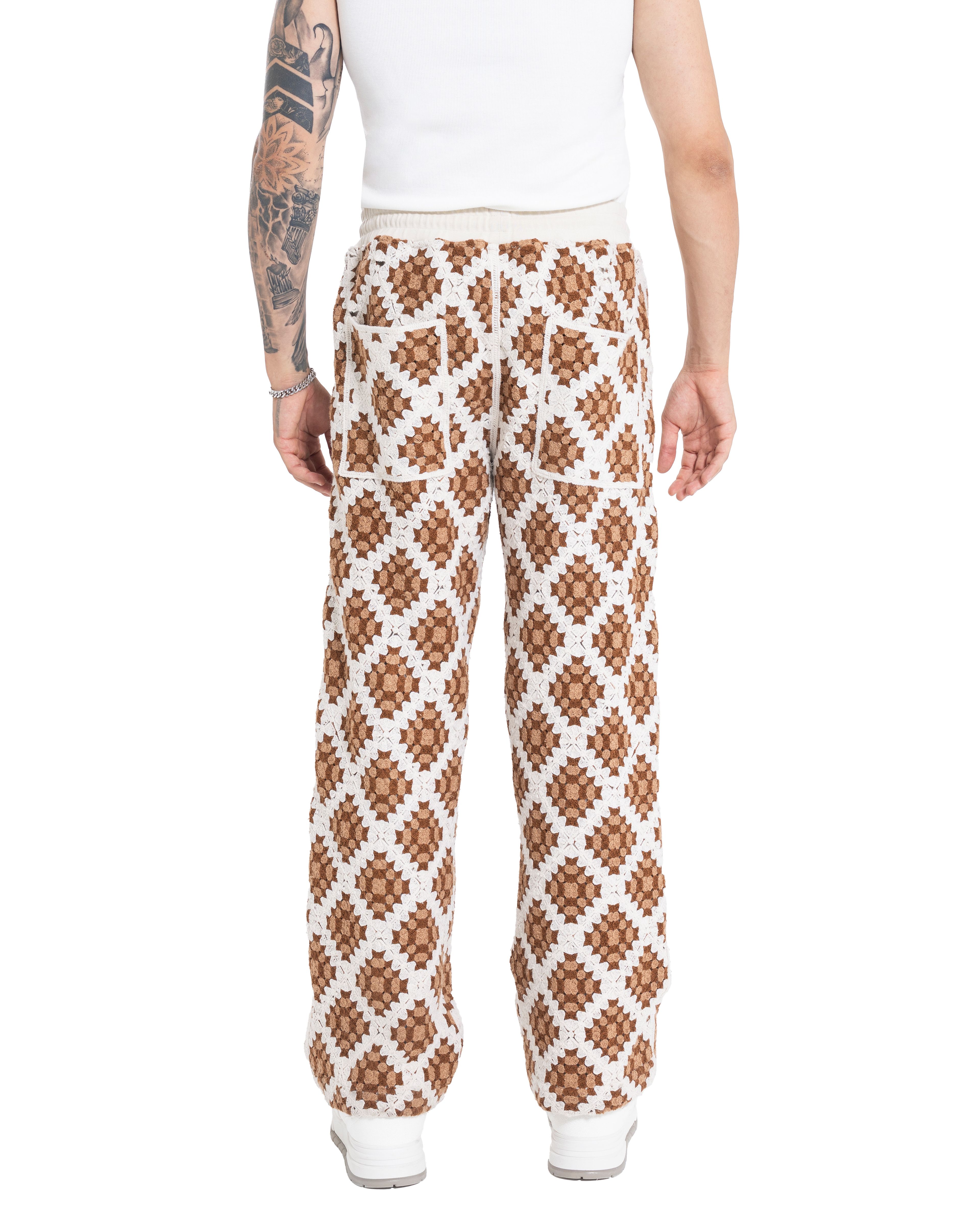 Unisex Knitted Pants Coffee