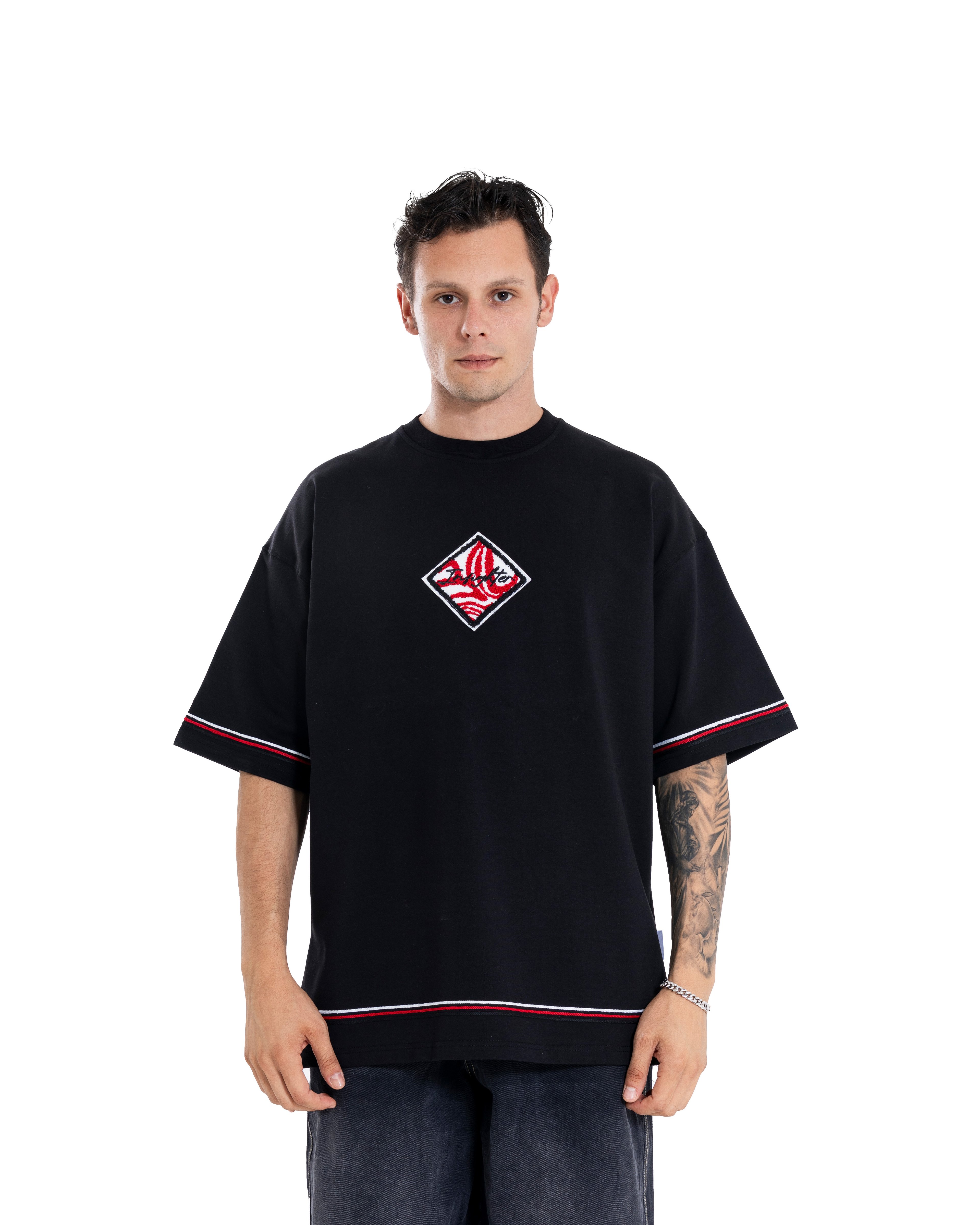 78 Oversize Siyah Tişört