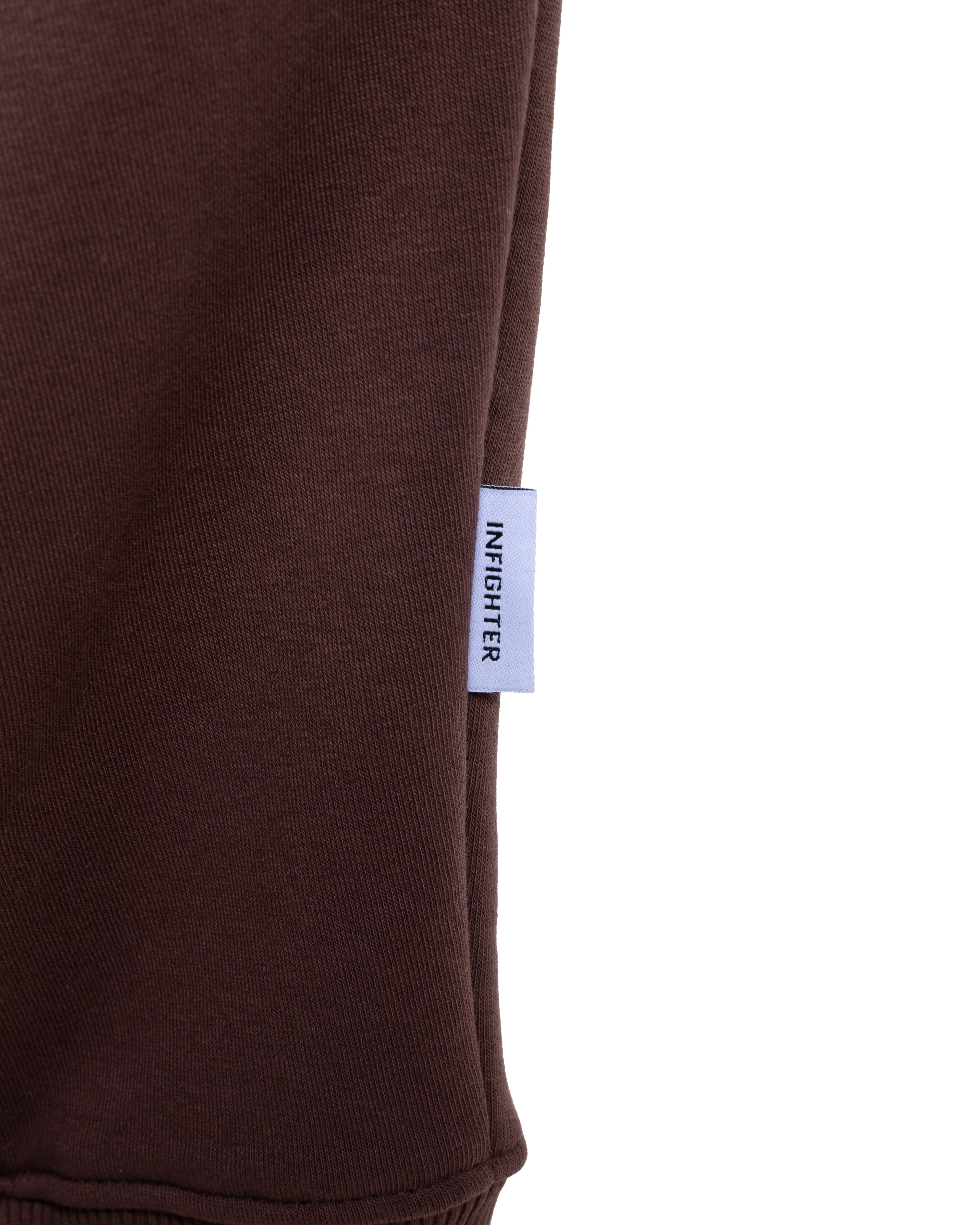 Kahve Fermuarlı Basic Hodie 