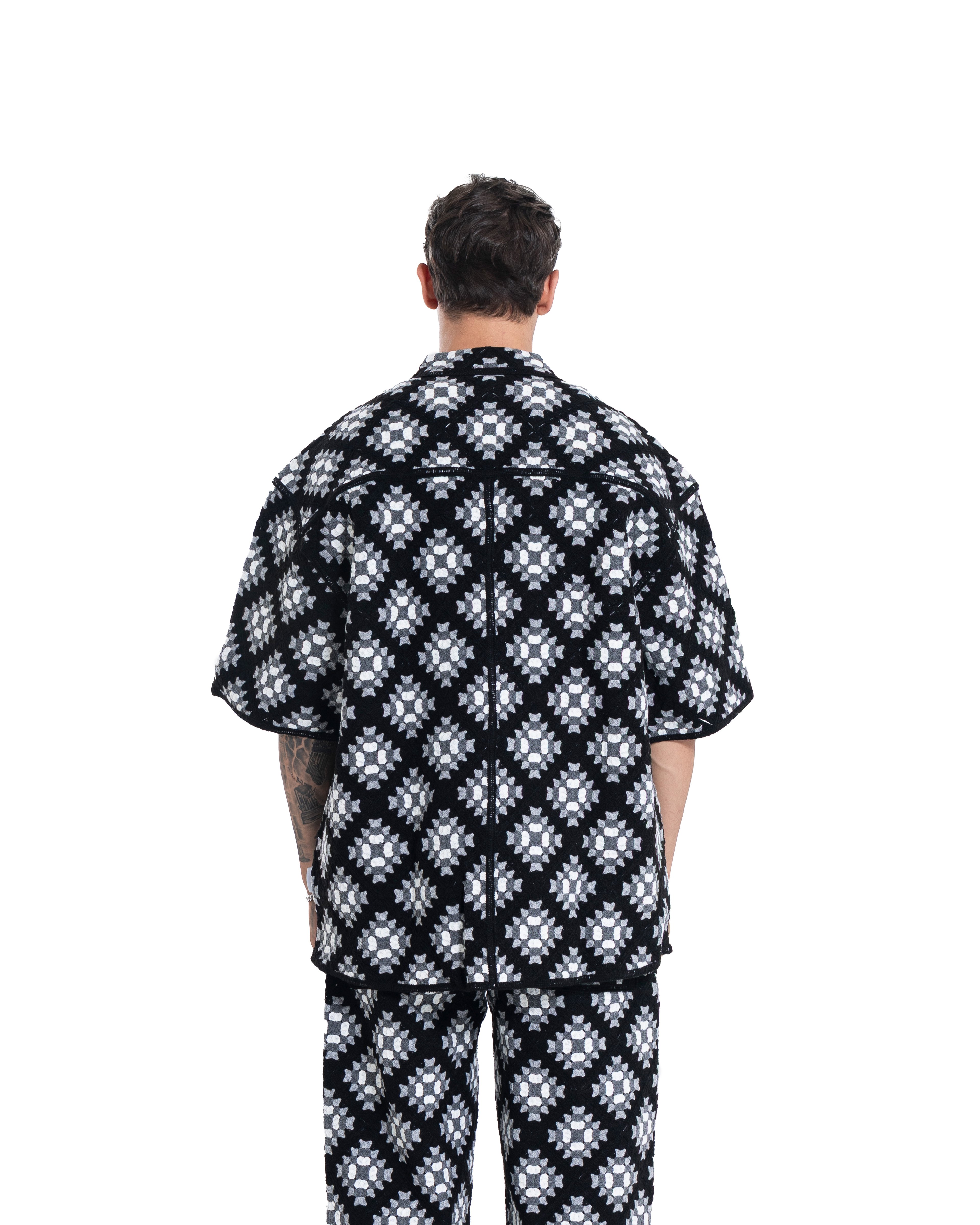 Unisex Knitted Shirt Black