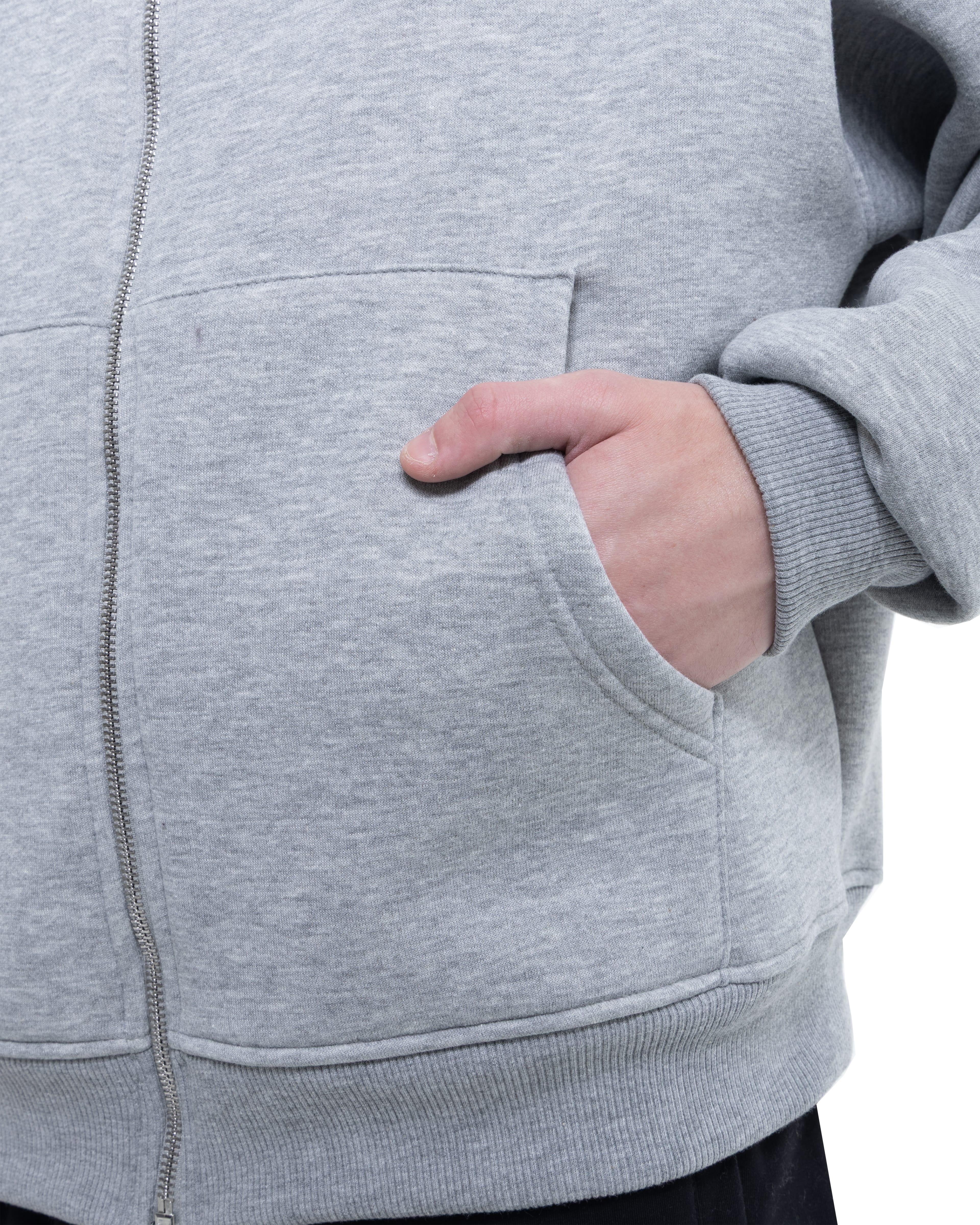 Gıri Fermuarlı Basic Hodie