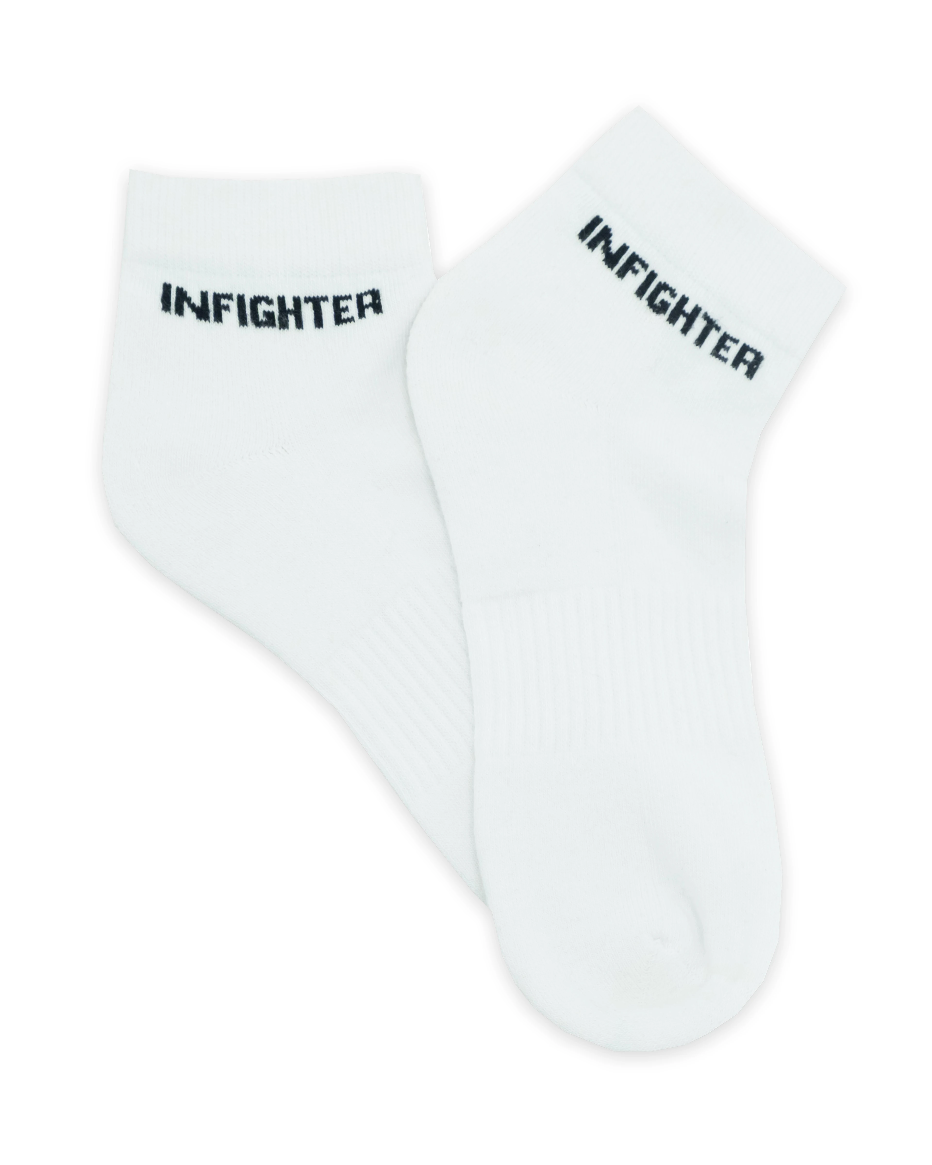 Infıghter Kısa Bilek Çorap Beyaz