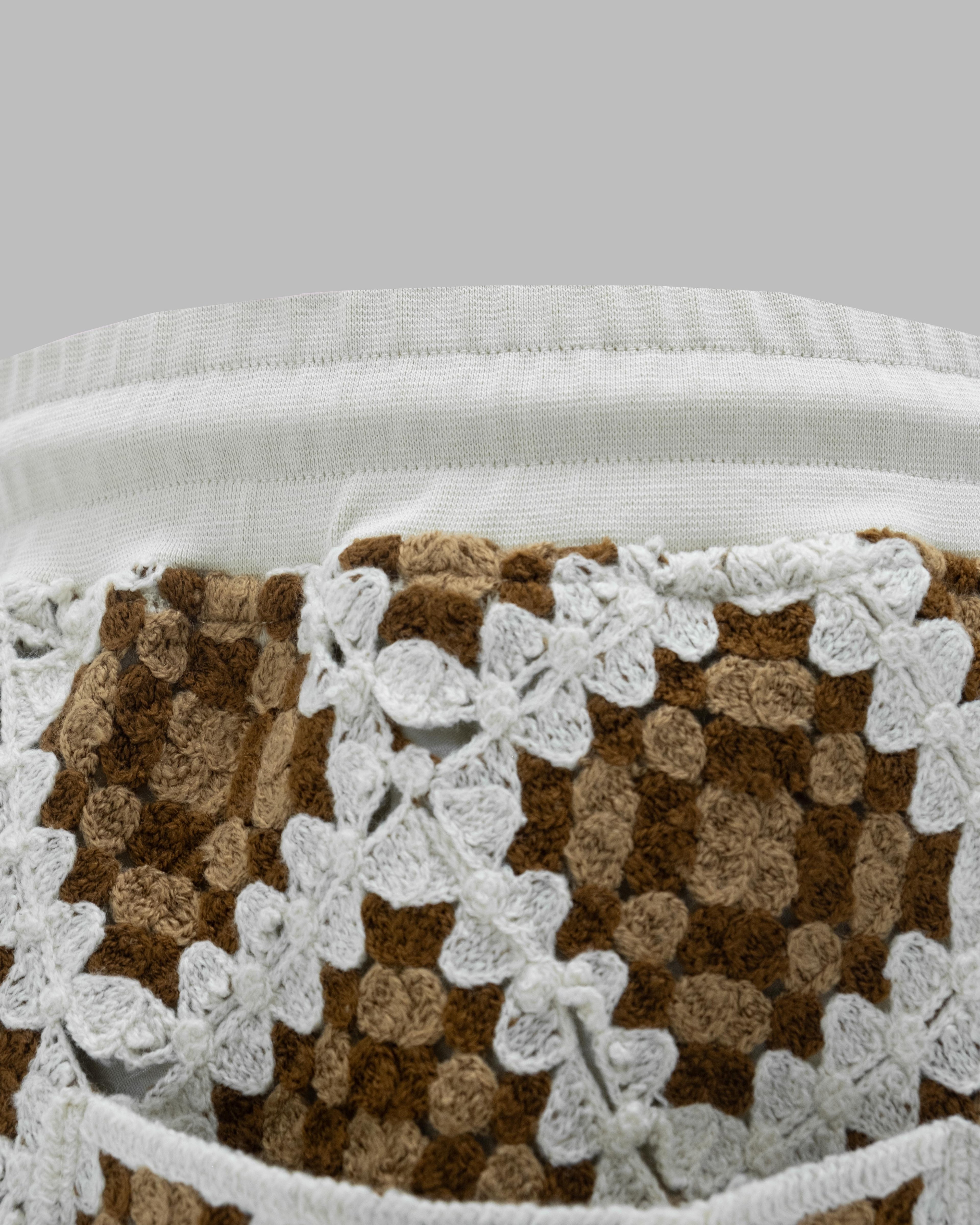 Knitted Suit Coffee Premıum