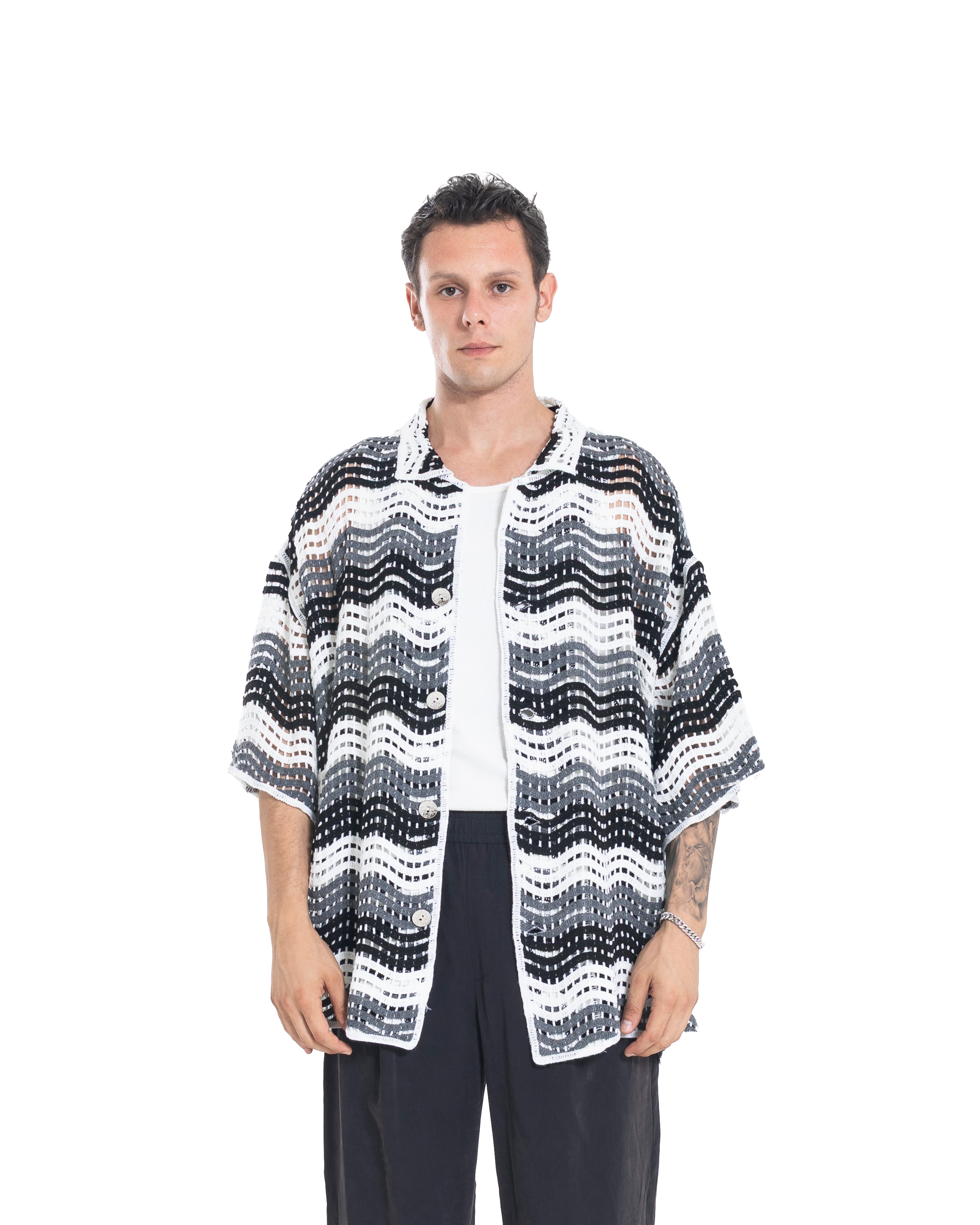 Unisex Knitted Monowave Shirt