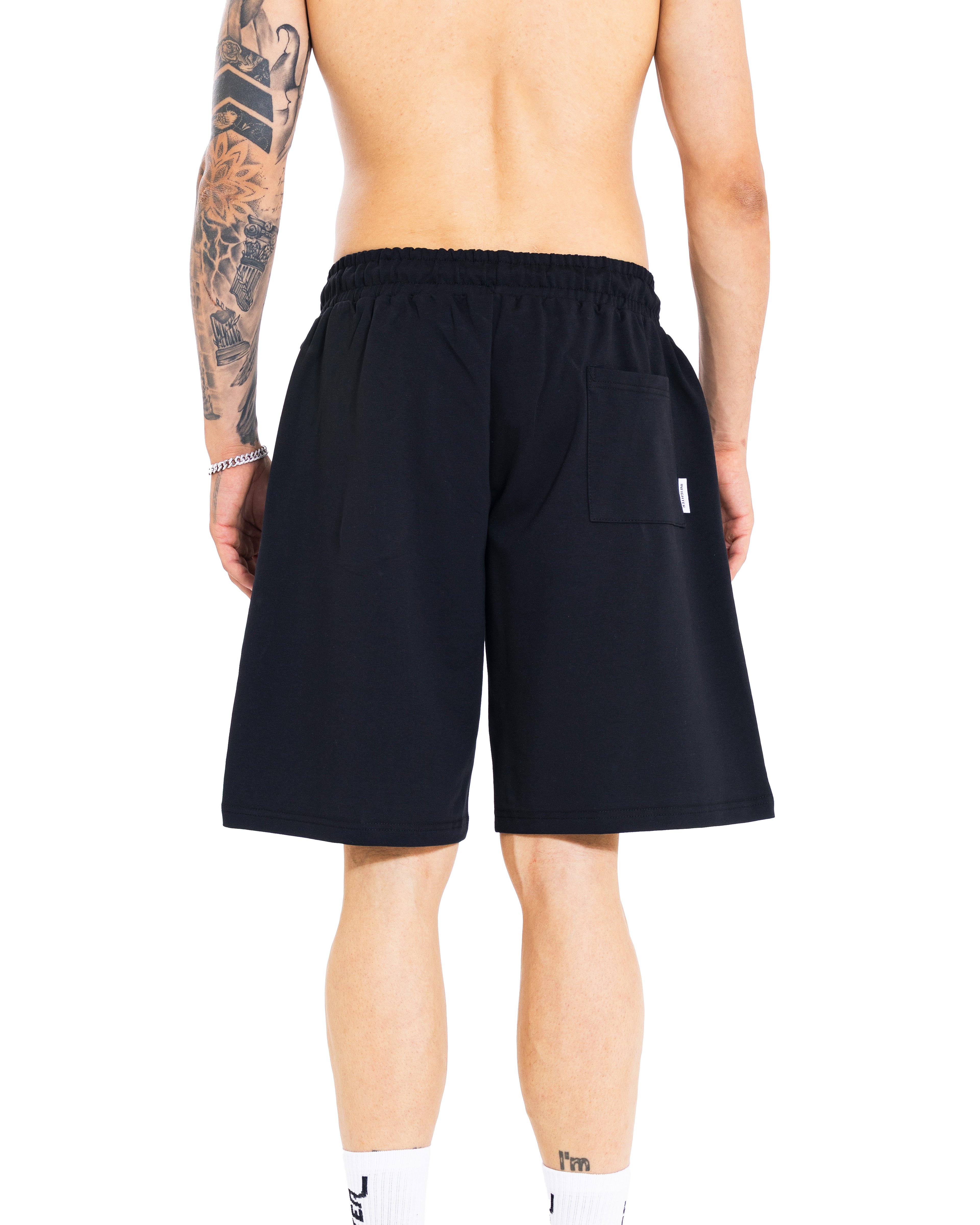 Siyah Basıc Short