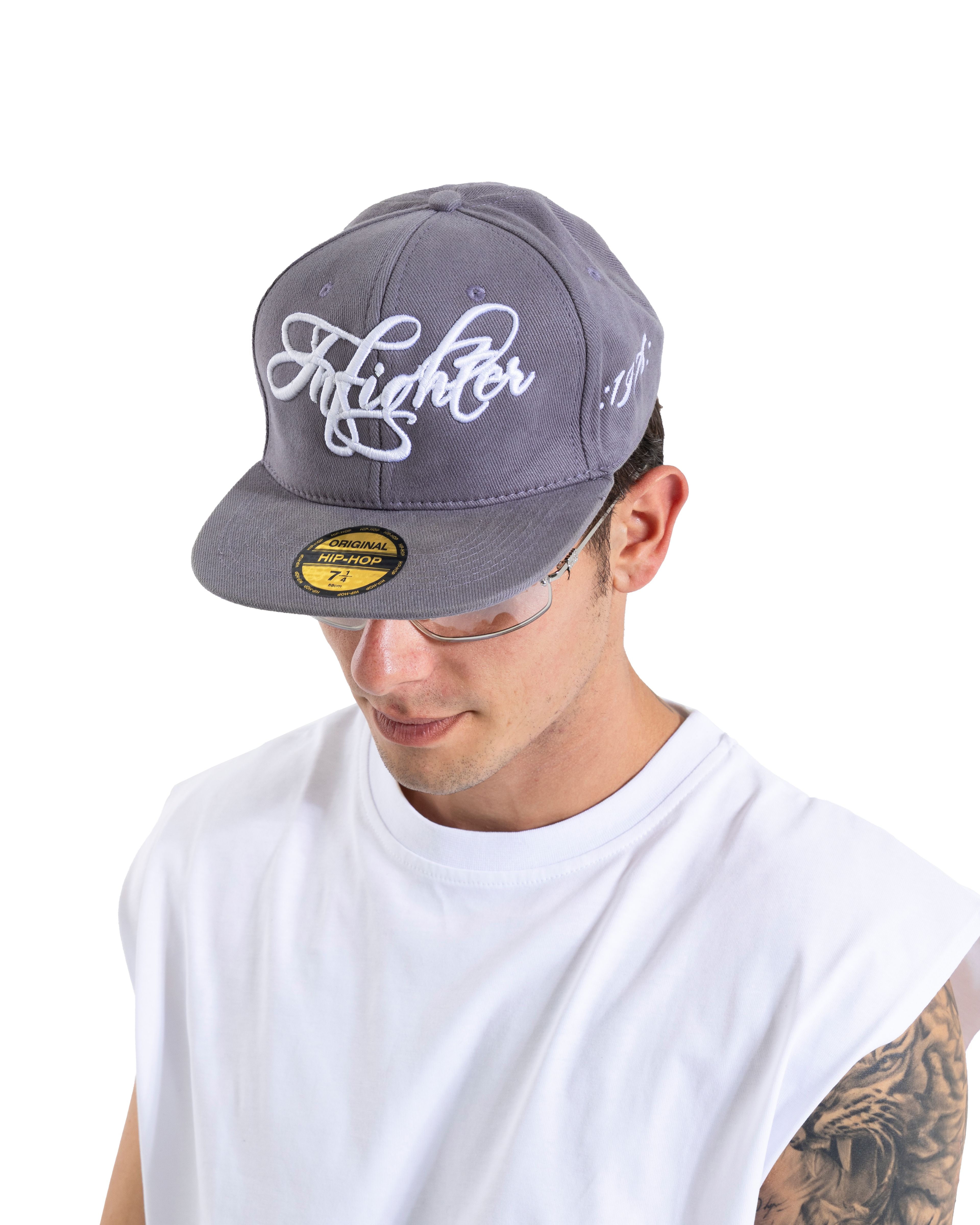 Hip Hop Cap Gri Embrodey