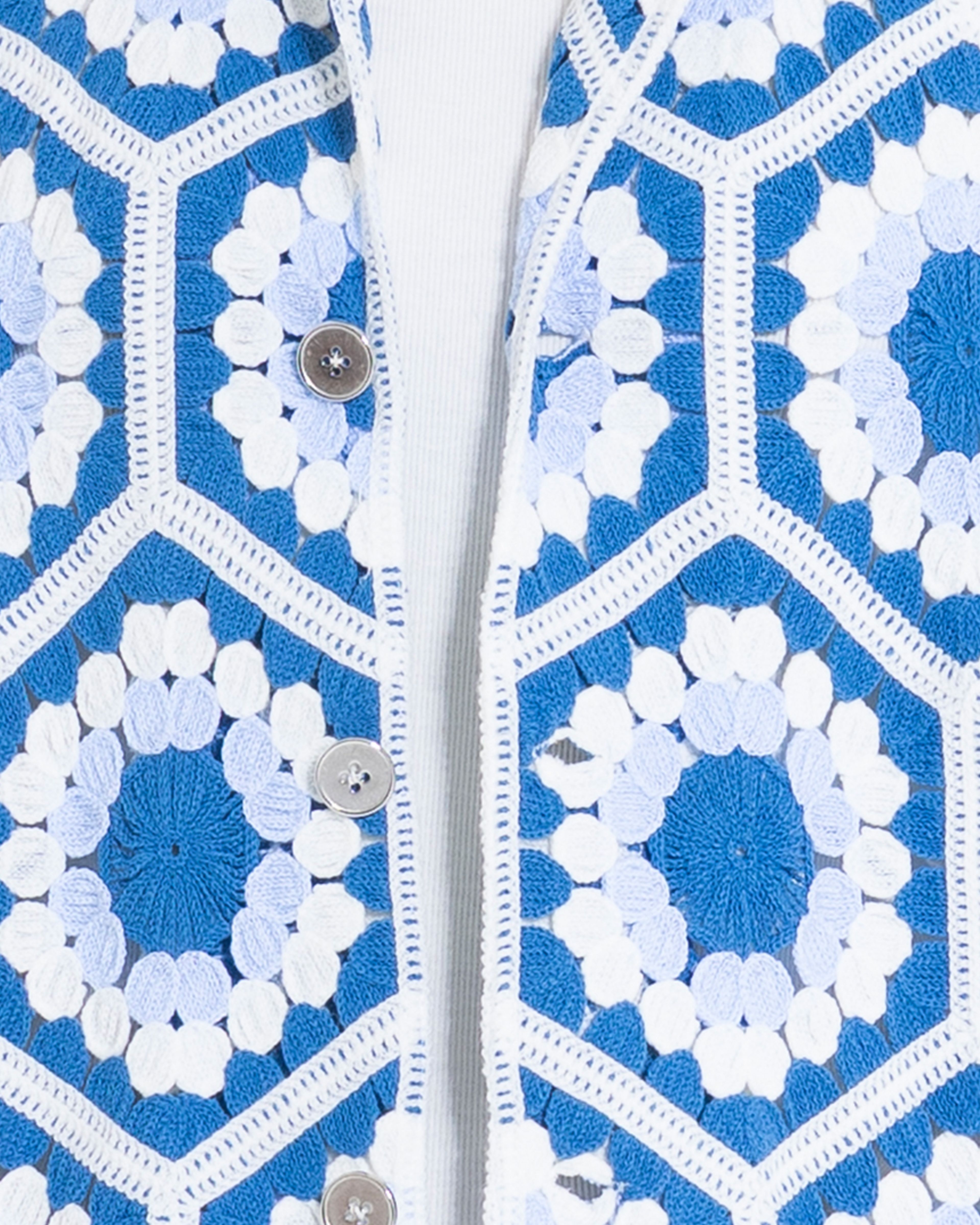 Unisex Knitted FlowerHex Shirt