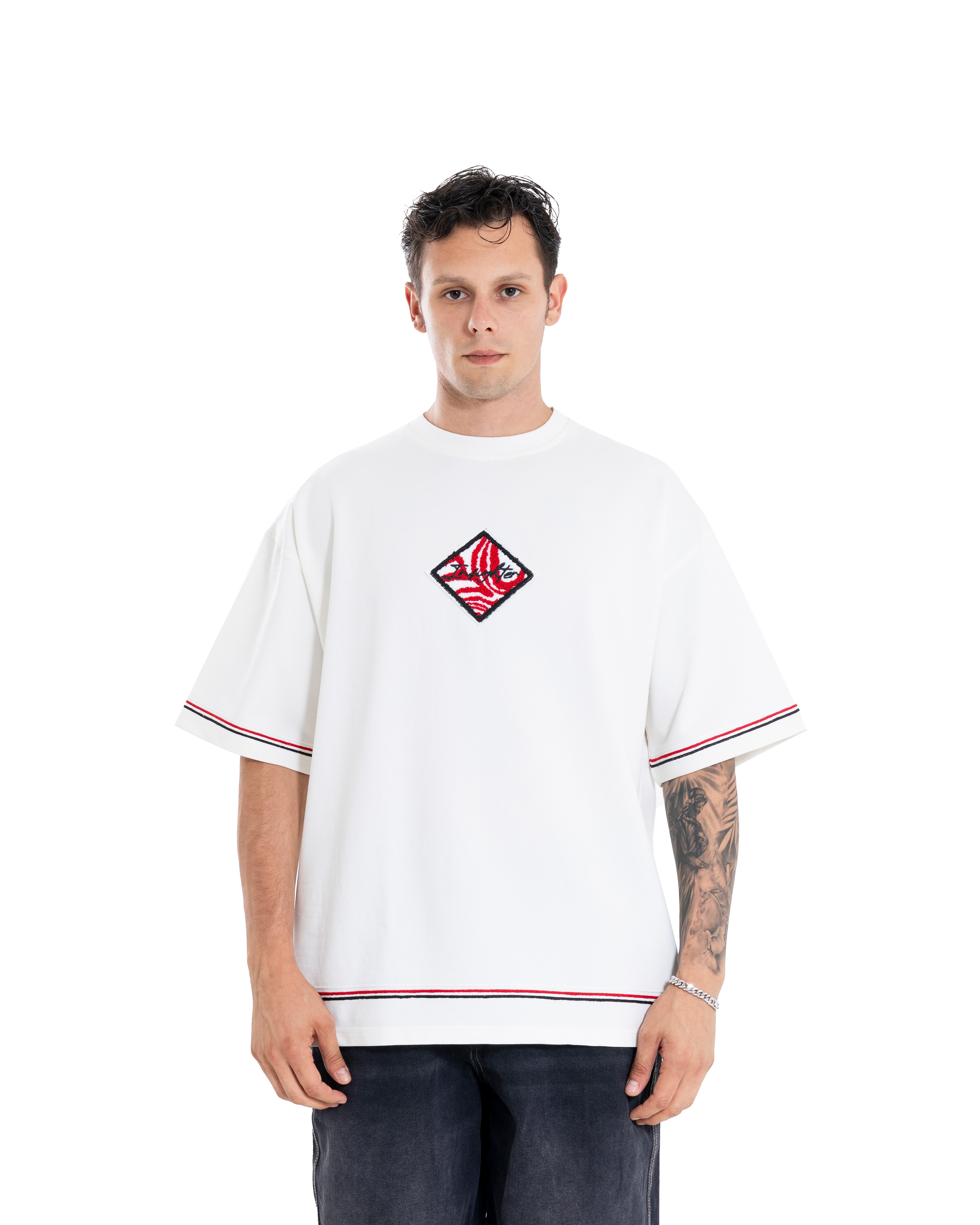 78 Oversize Ekru Tişört