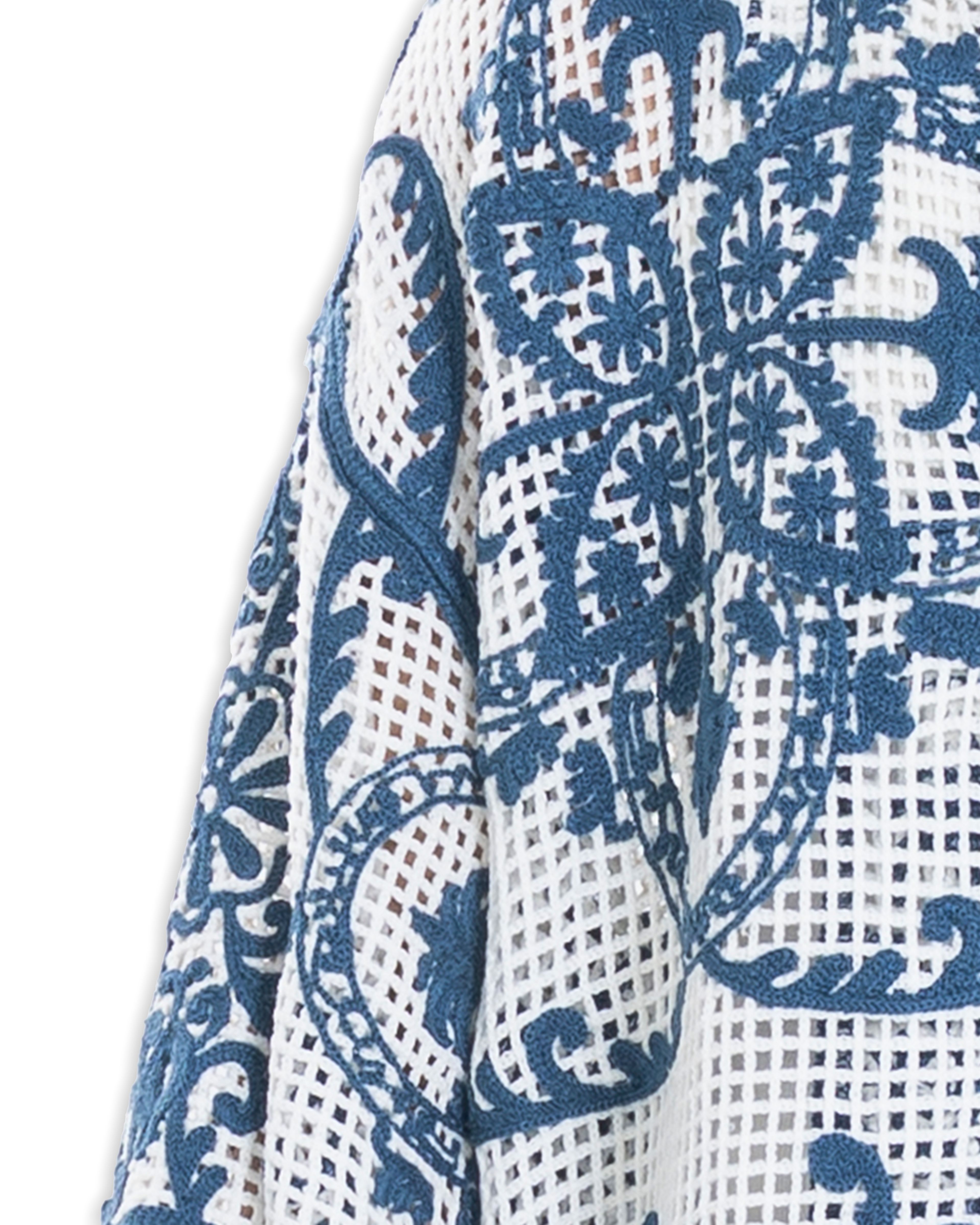 Unisex Knitted Ember Lace Shirt