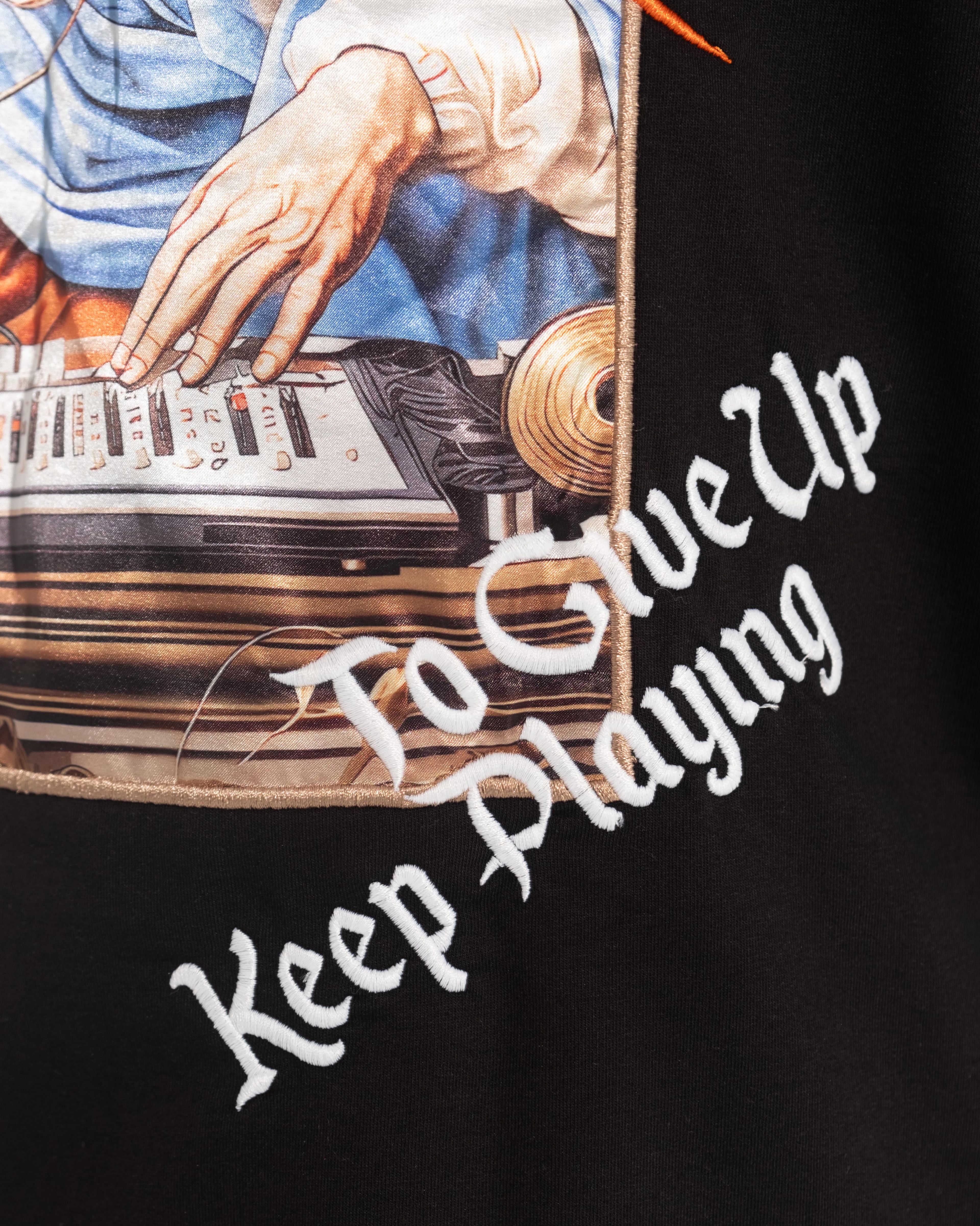 Premium Old Dj Oversize Siyah