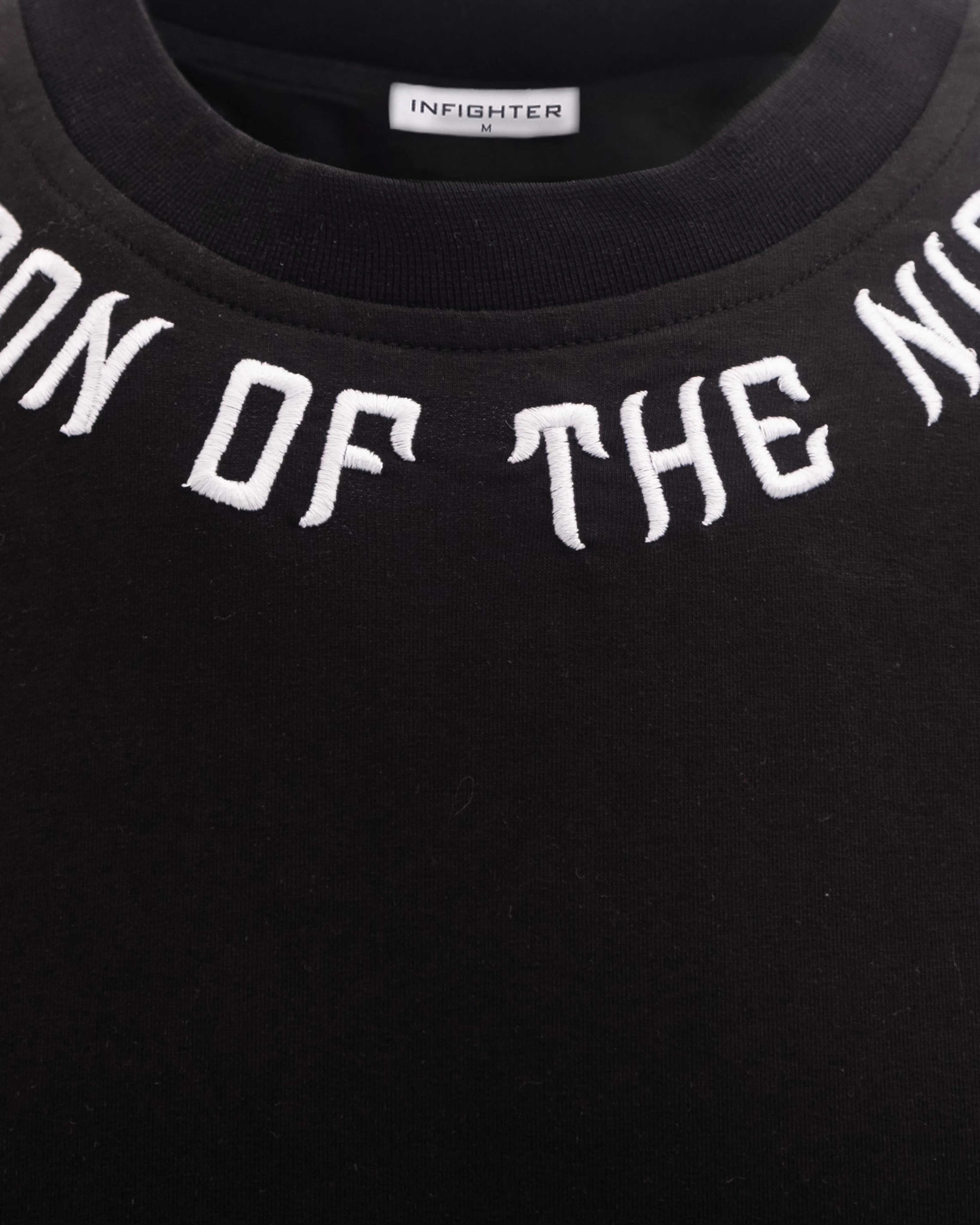 Dark Power Oversize Siyah Tişört