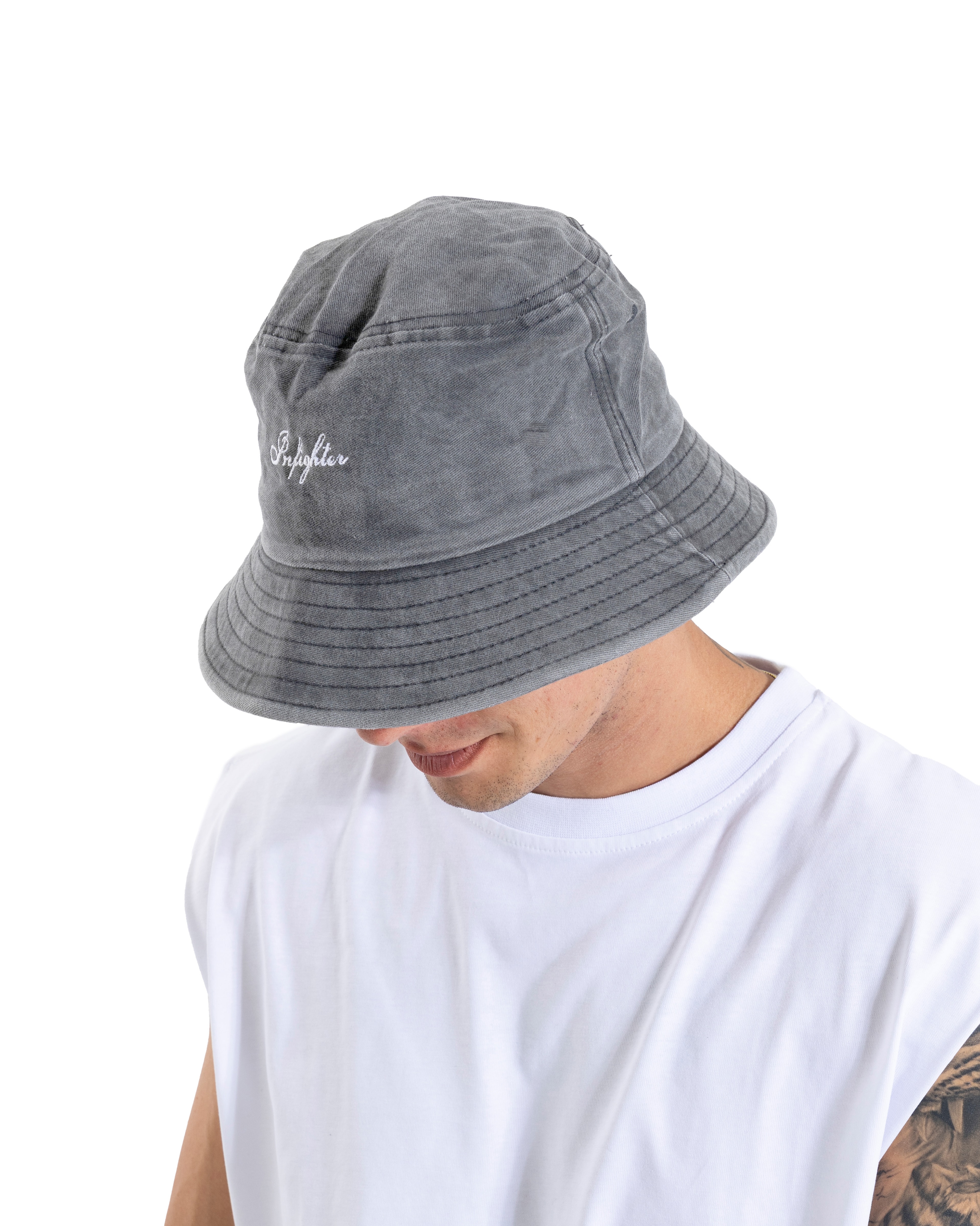 Balıkçı Yıkamalı Cap Gri