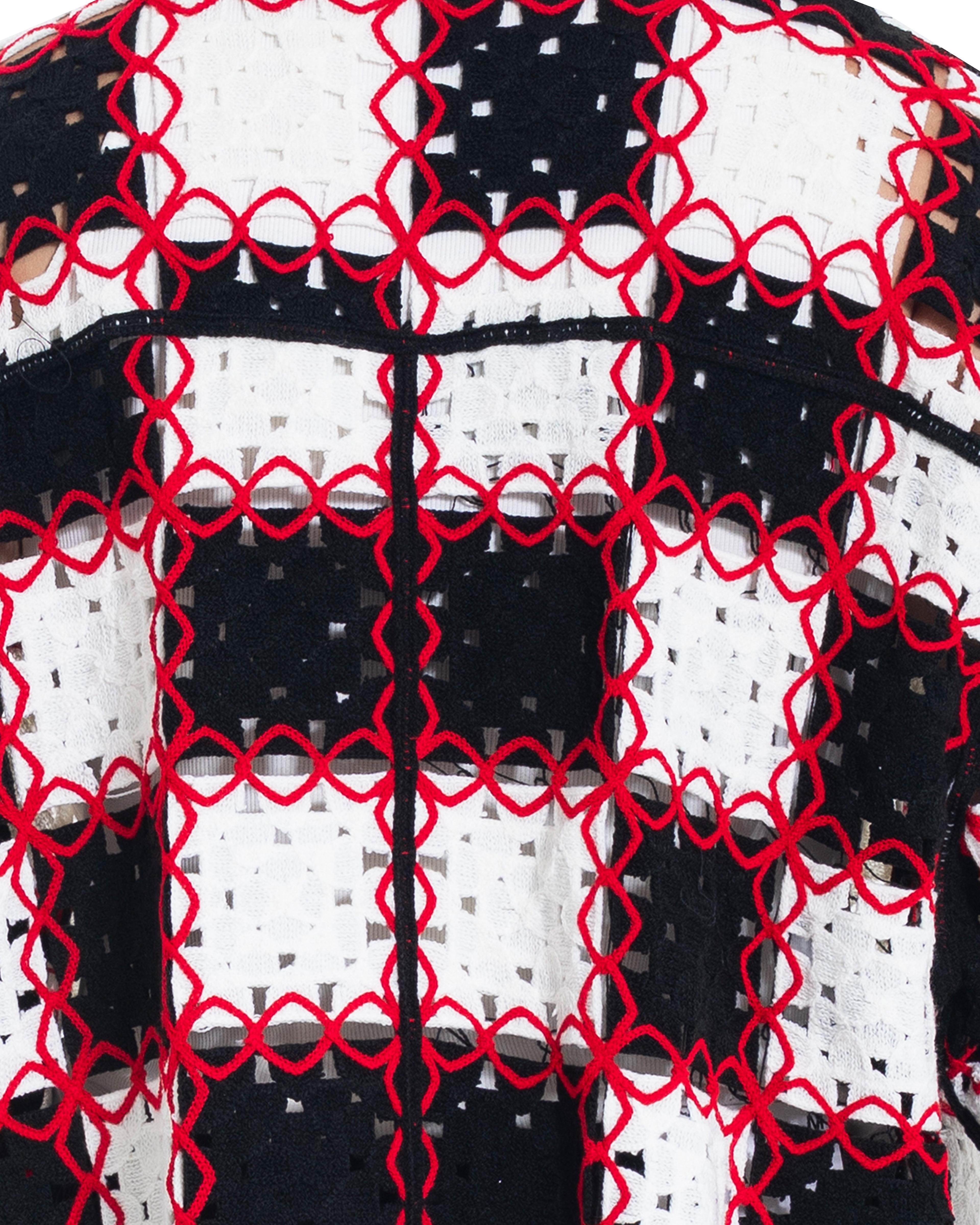 Unisex Knitted Pixel Tangle Shirt