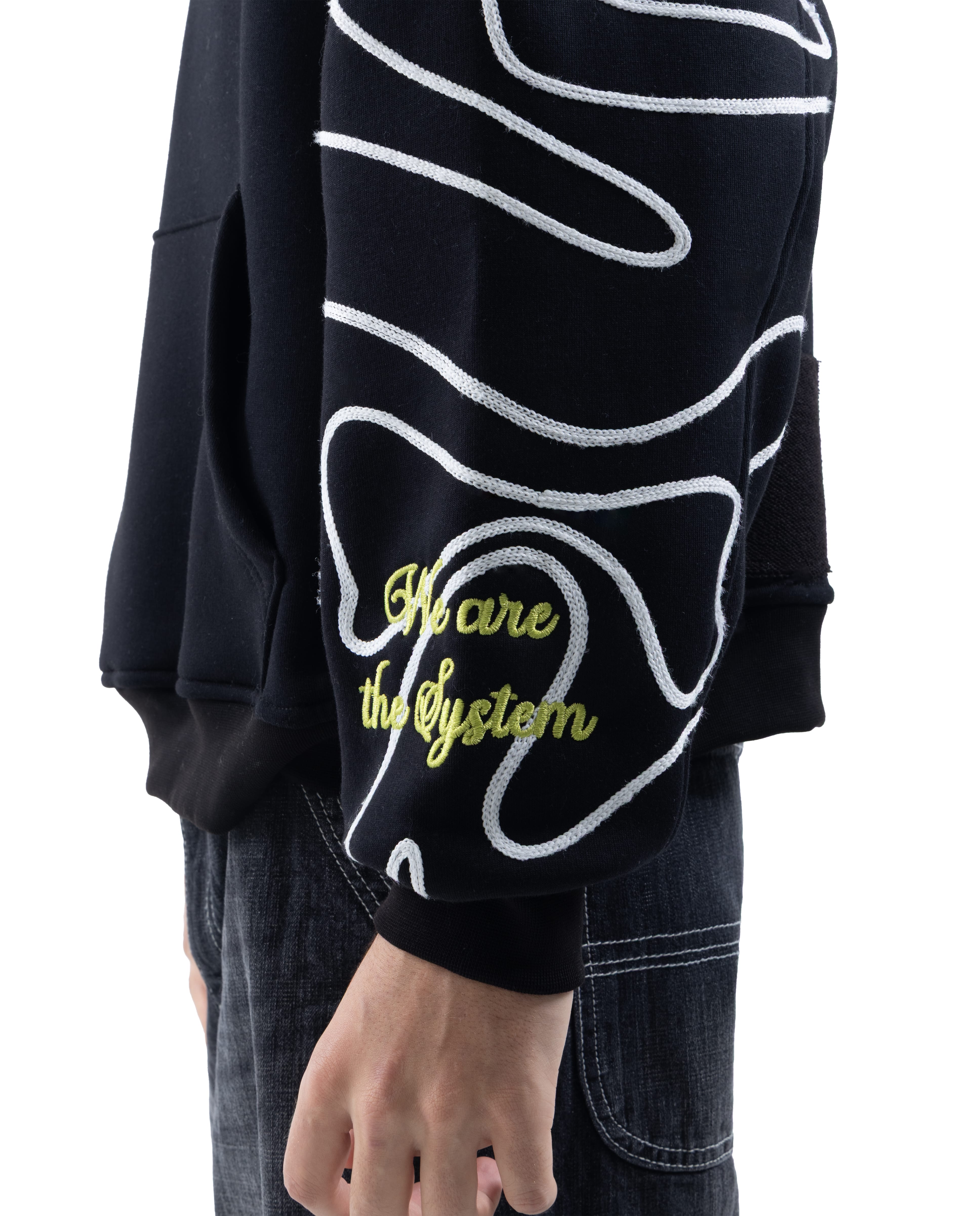 Street Map Oversize Hoodie