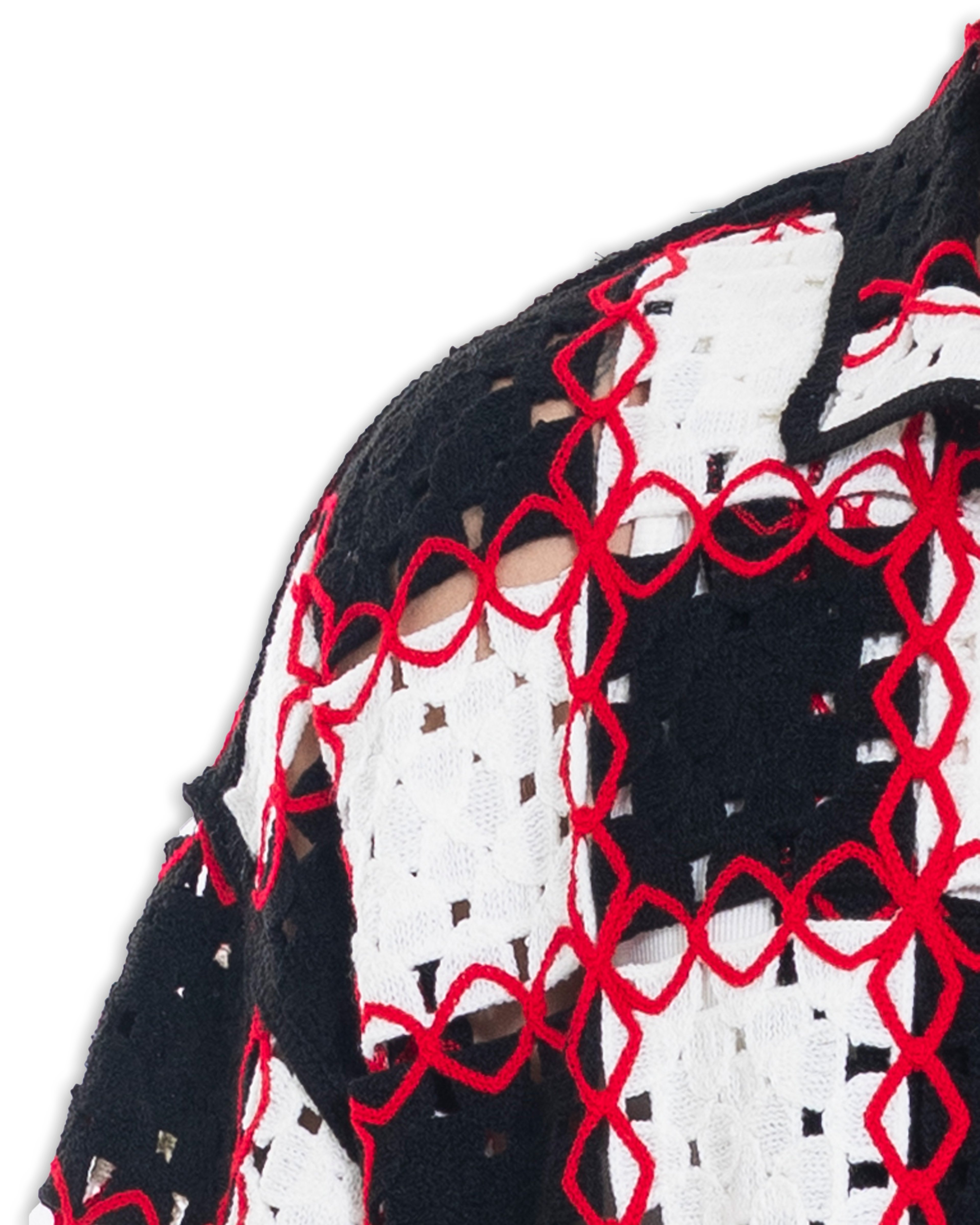 Unisex Knitted Pixel Tangle Shirt