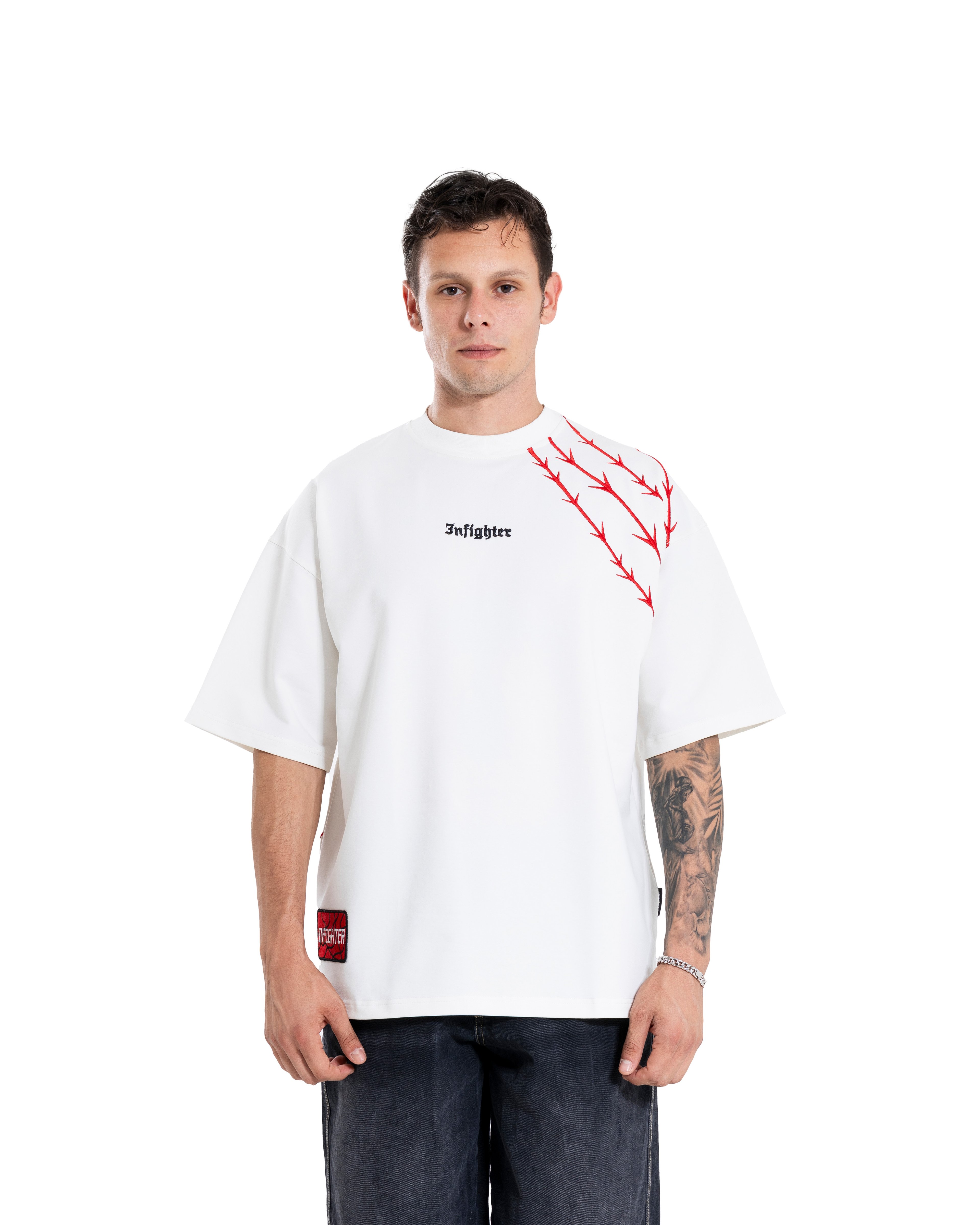  Barbed Wire Oversize Ekru