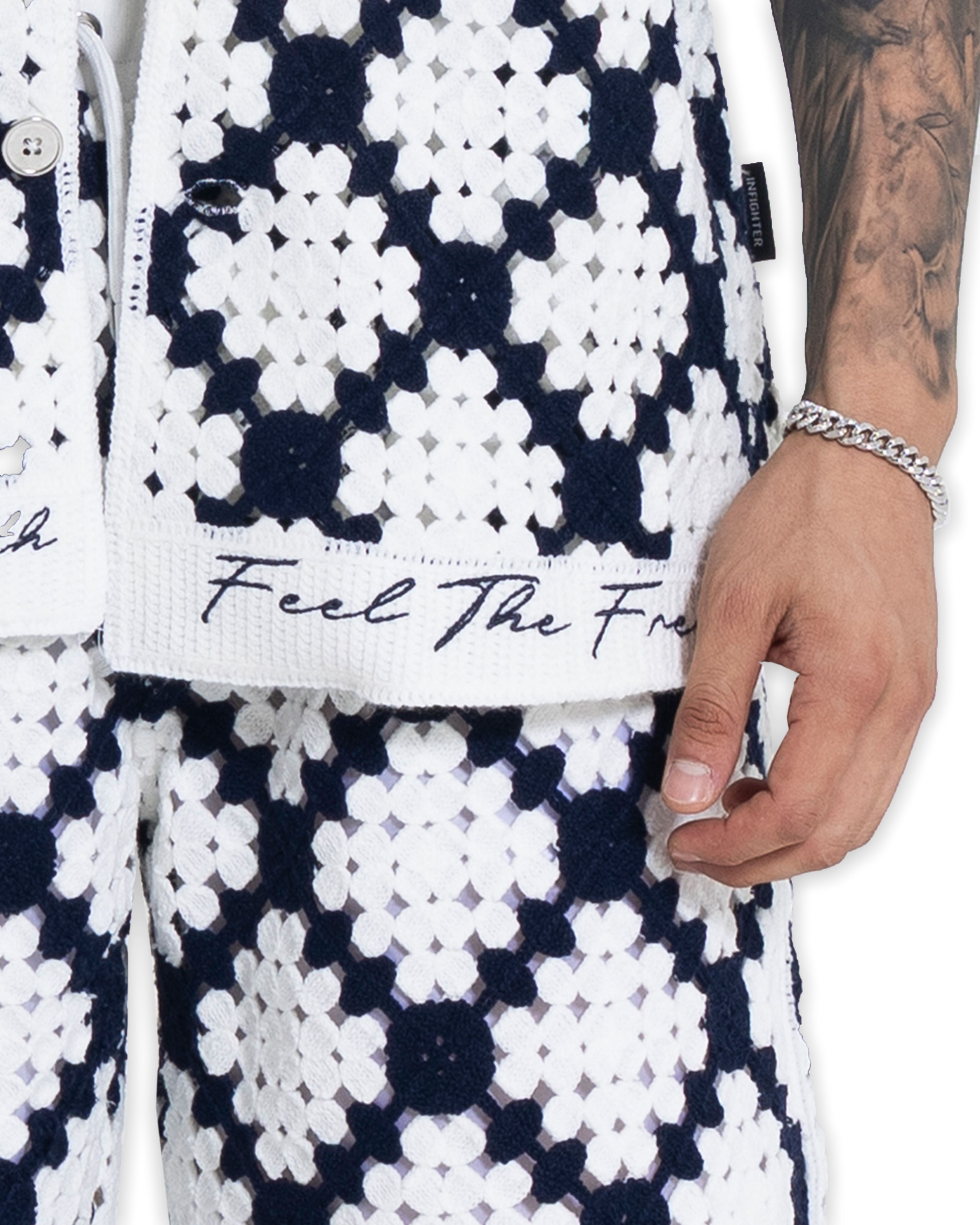 Unisex Knitted Feel The Flow Shirt
