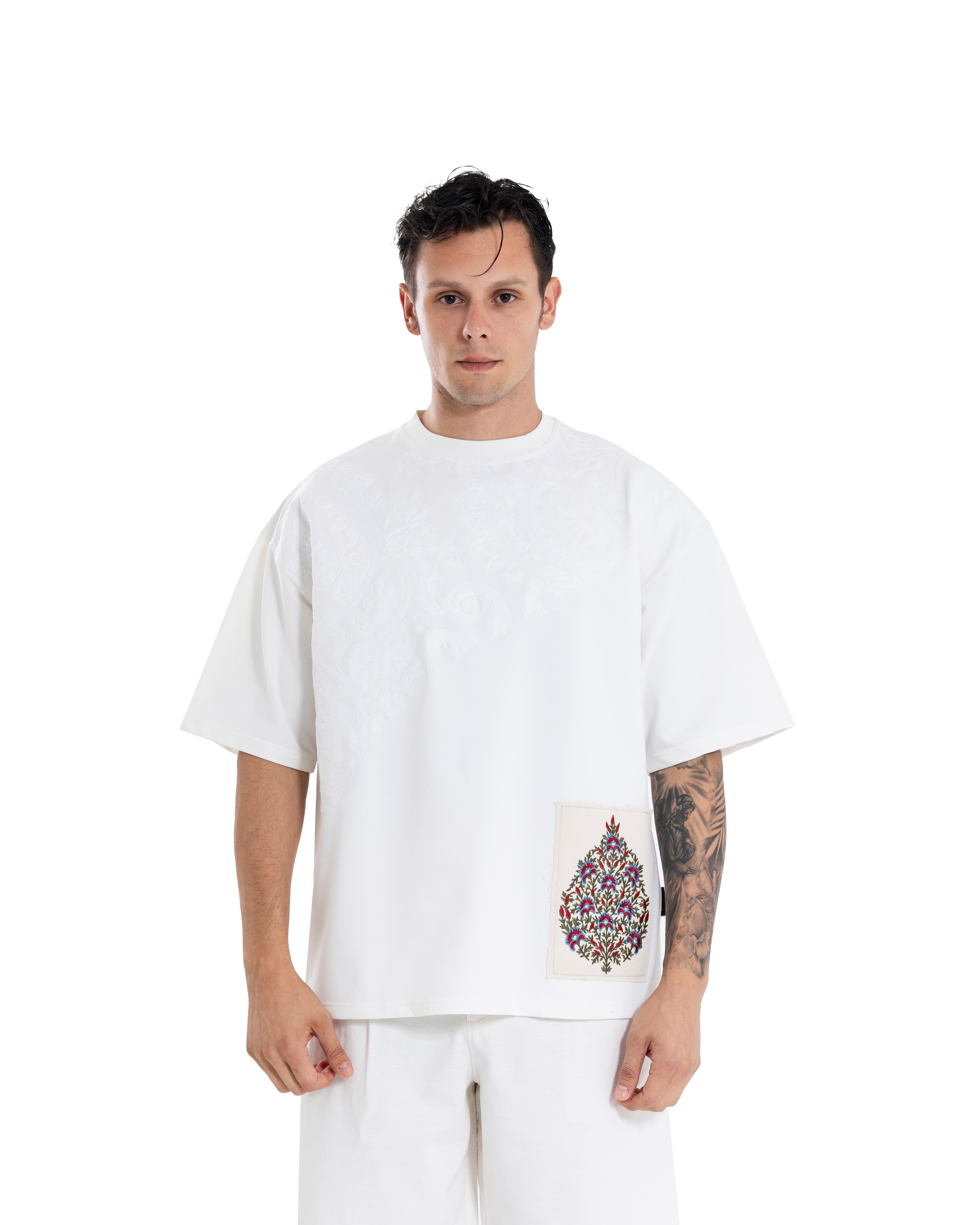 Premium Ethnic Oversize Ekru