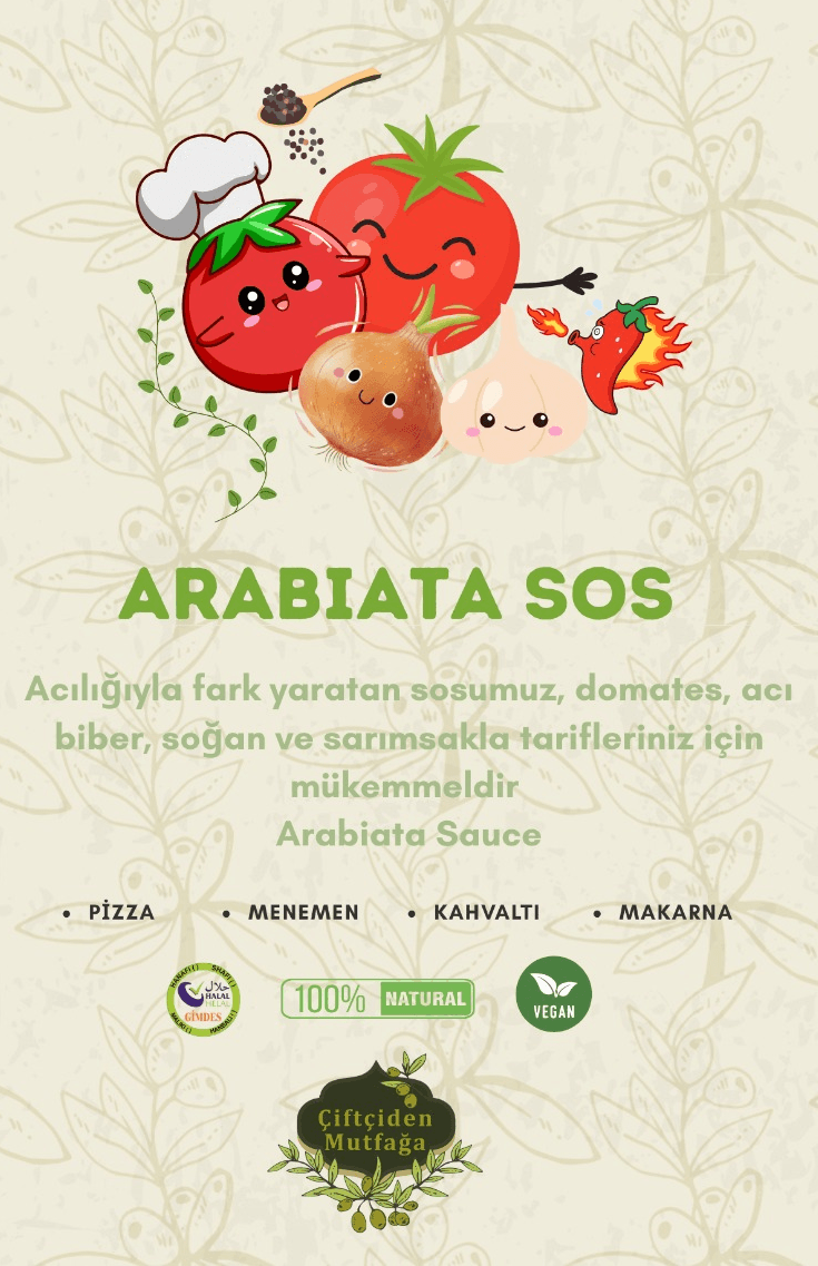 Arabiata Sos 300 gr