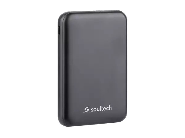 SOULTECH TAŞINABİLİR ŞARJ CİHAZI 5000 mAh - Siyah