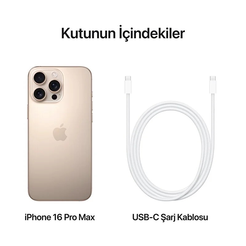 iPhone 16 Pro Max 1 TB (Apple Türkiye Garantili)