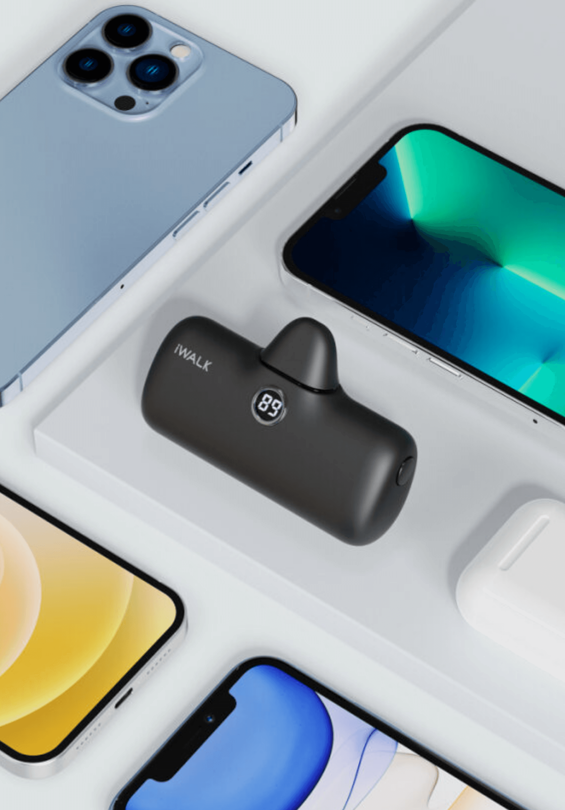 MİNİ BOY PD HIZLI ŞARJ ÖZELLİKLİ İPHONE VE AİRPODS'A ÖZEL 4.800 mAh POWERBANK