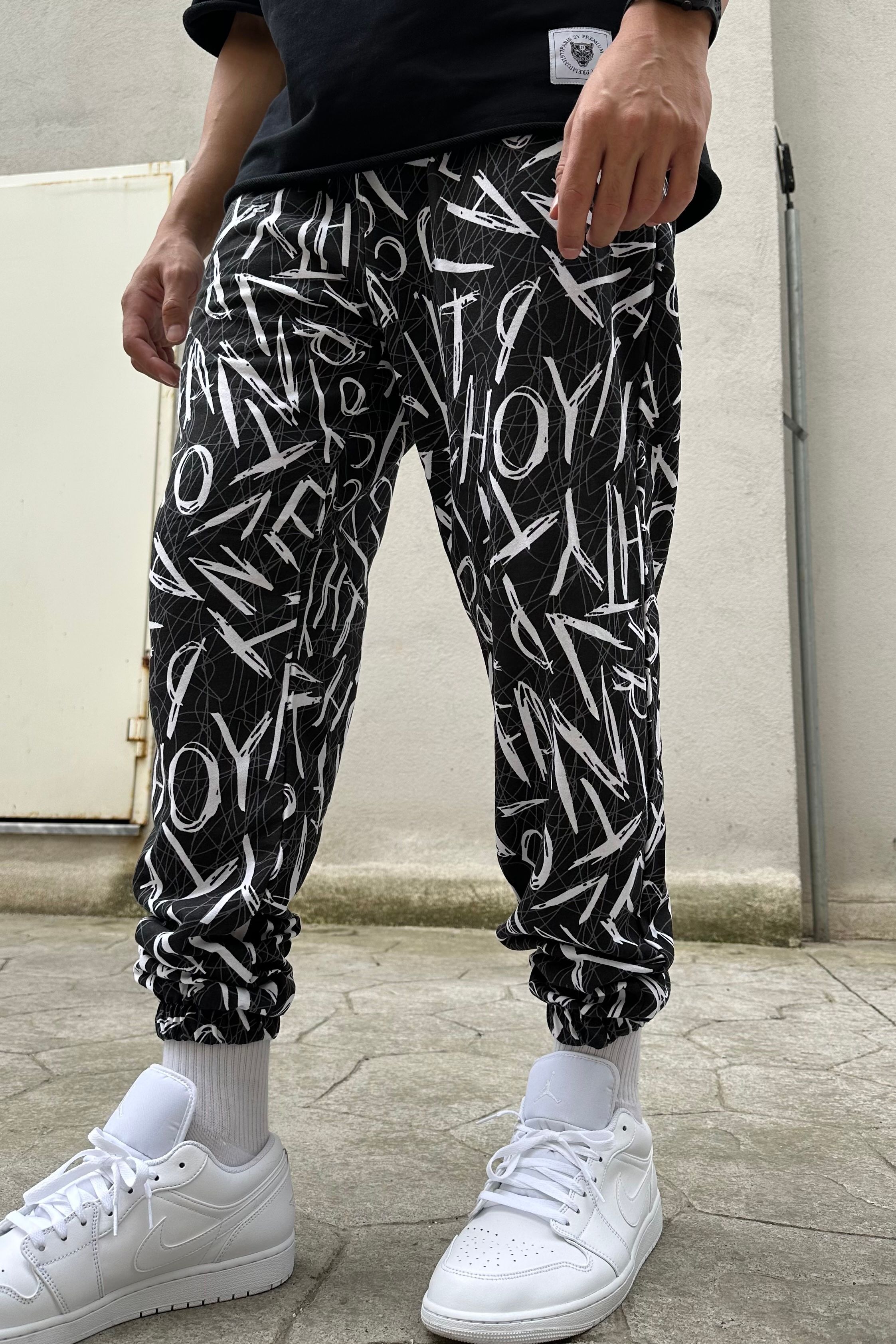 Unisex Bel ve Paça Lastikli Jogger Pantolon