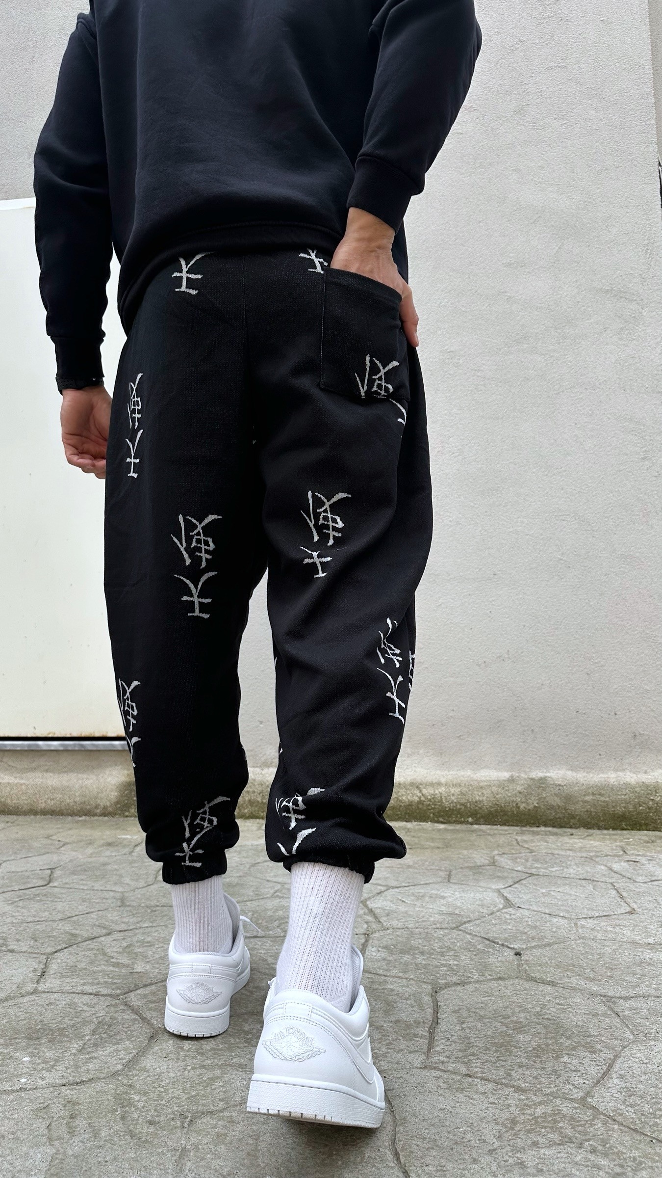 Unisex Bel ve Paça Lastikli Pileli Tokyo Yarım Şalvar Pantolon