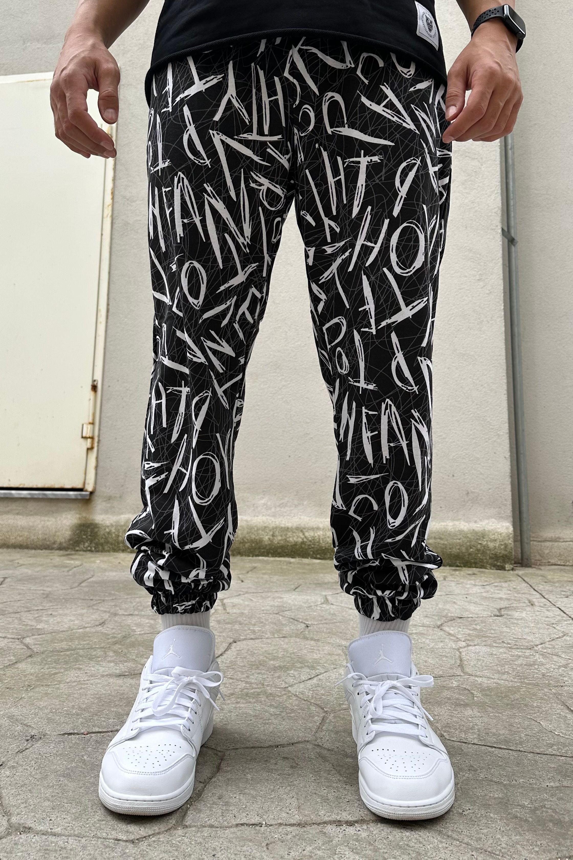 Unisex Bel ve Paça Lastikli Jogger Pantolon