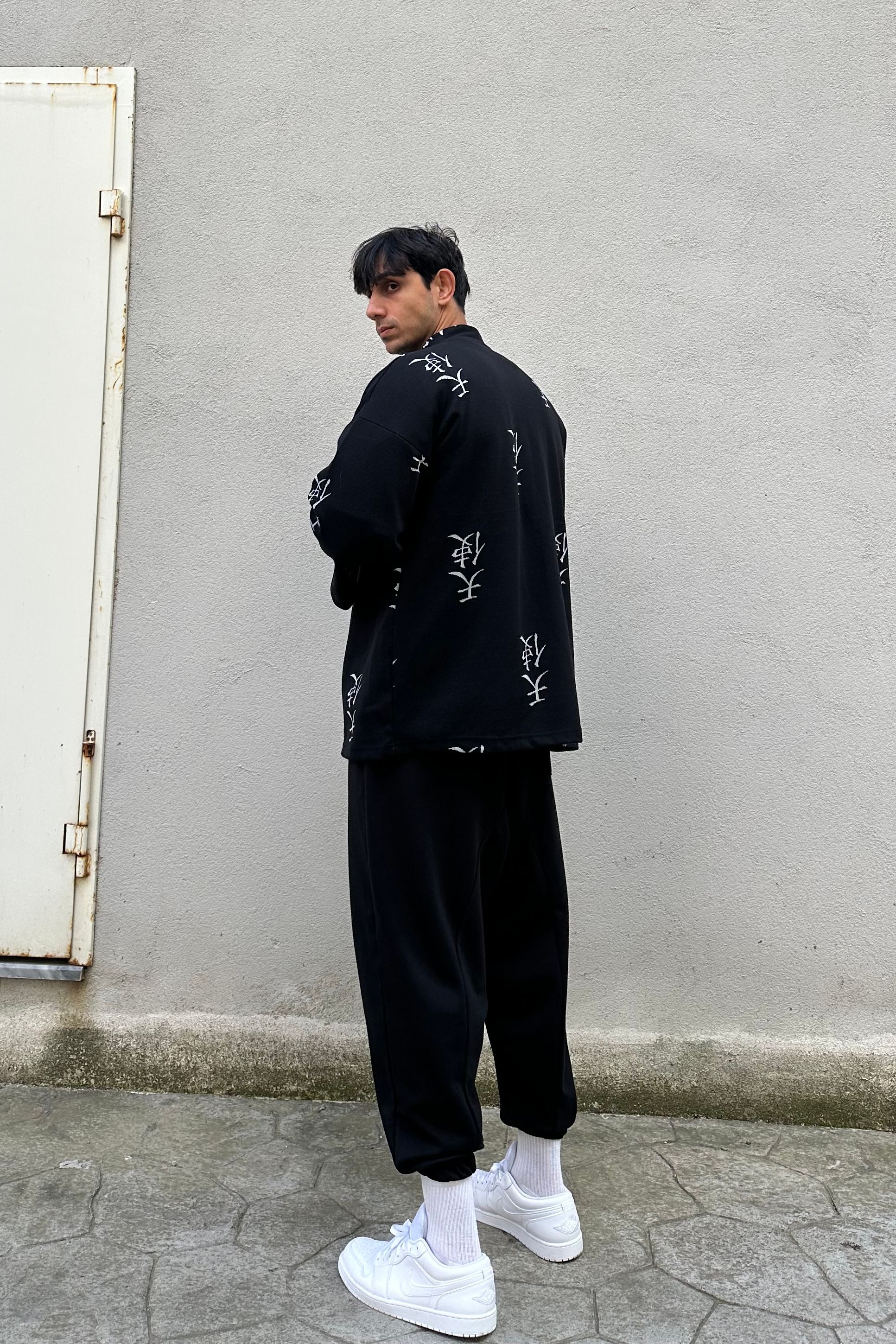 Oversize Tokyo Siyah Kimono