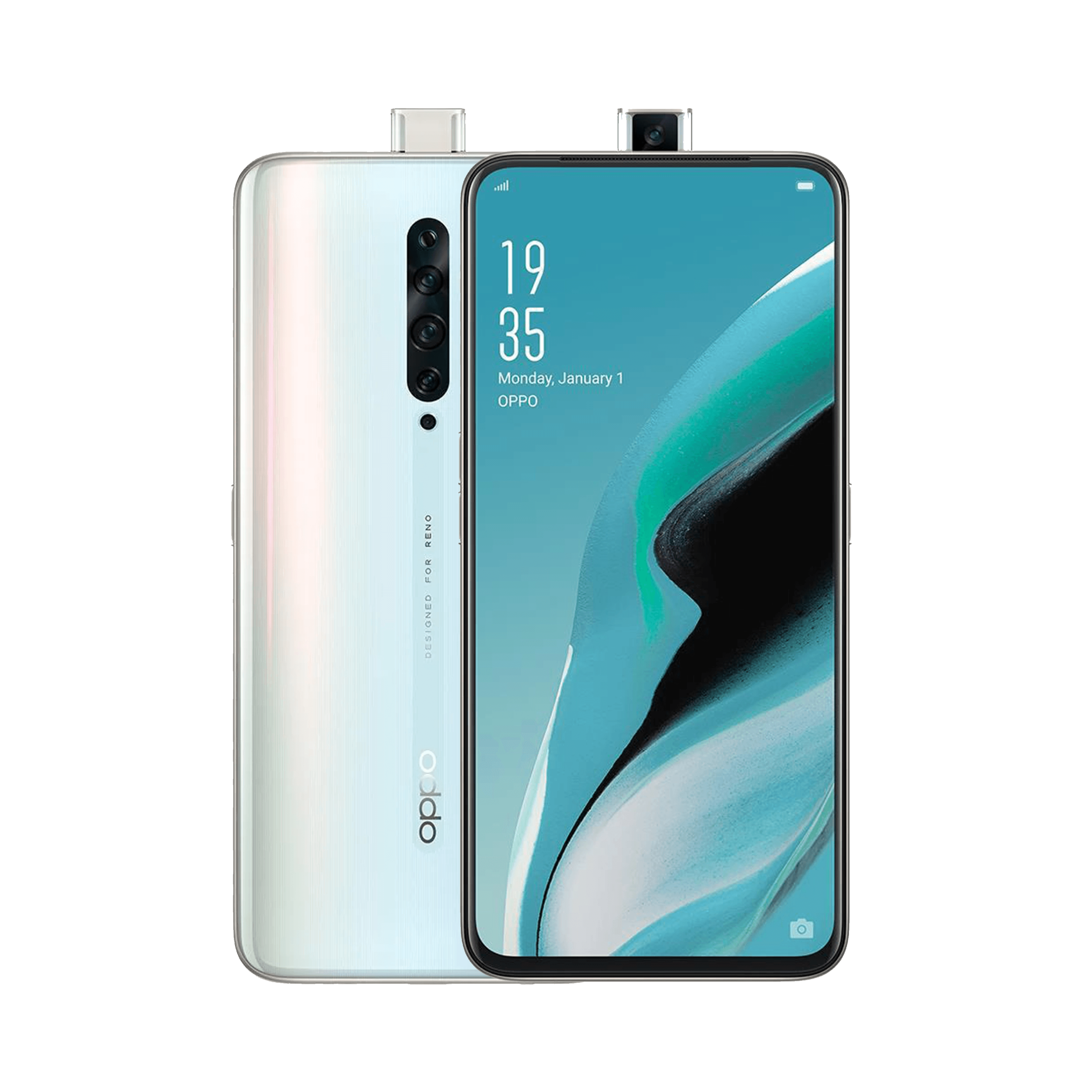 Yenilenmiş Oppo Reno2 Z 128GB Çok İyi - Beyaz