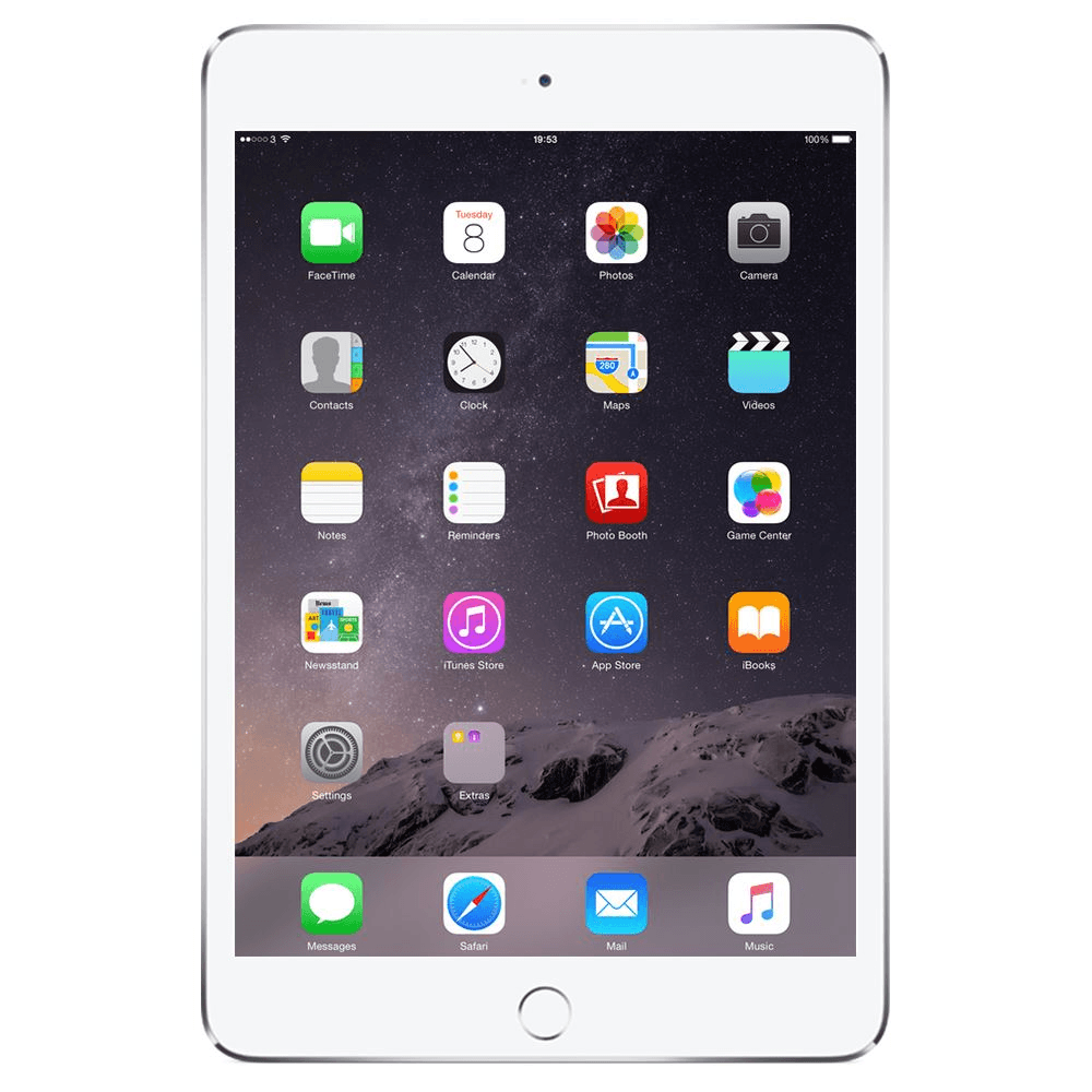 Yenilenmiş Apple iPad Mini 4 7.9" 128GB Çok İyi - Gümüş