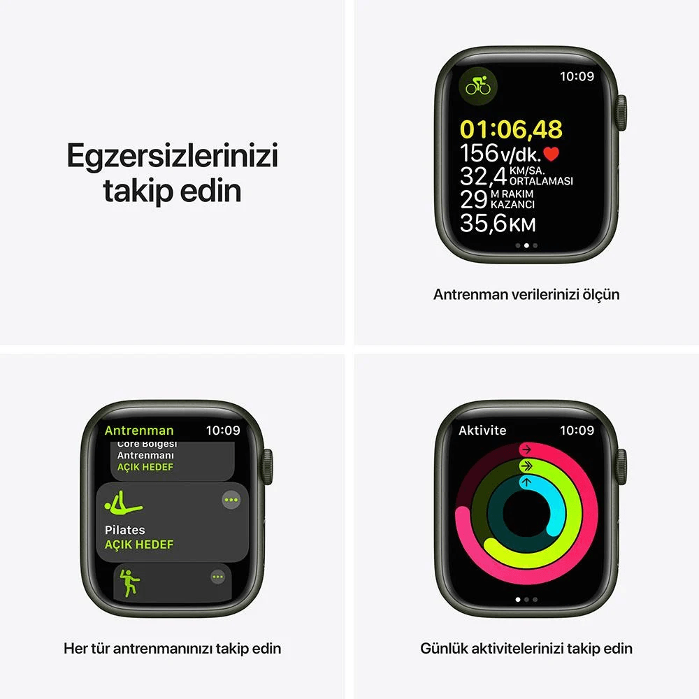 Yenilenmiş Apple Watch S7 45mm Çok İyi