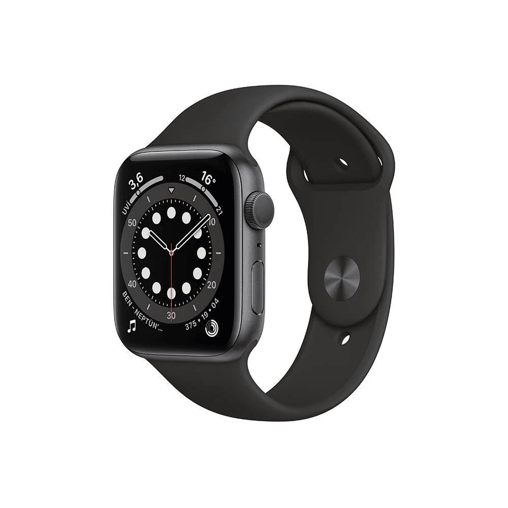 Yenilenmiş Apple Watch S6 44mm Mükemmel - Siyah