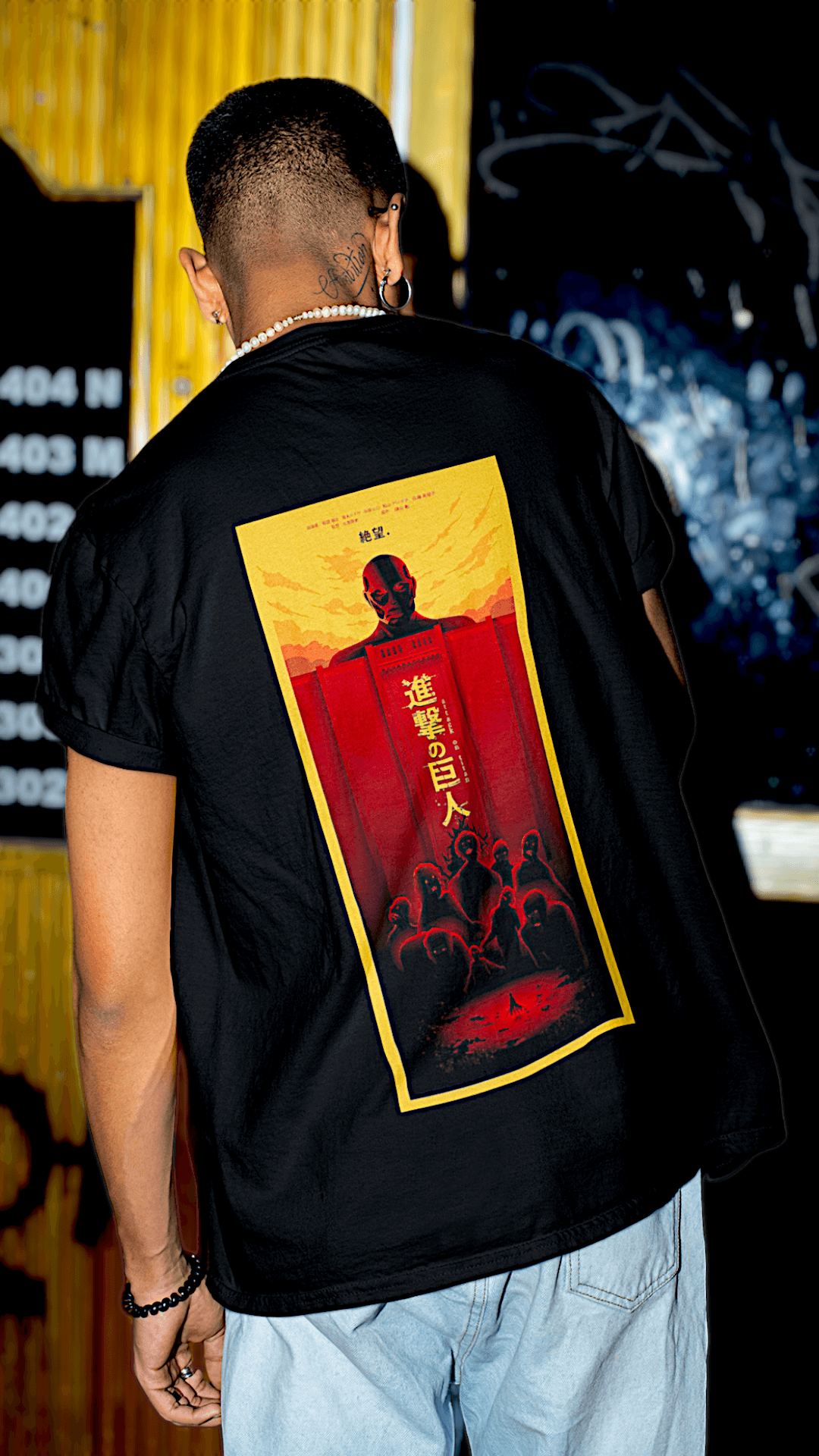 Attack on Titan The Wall - Unisex