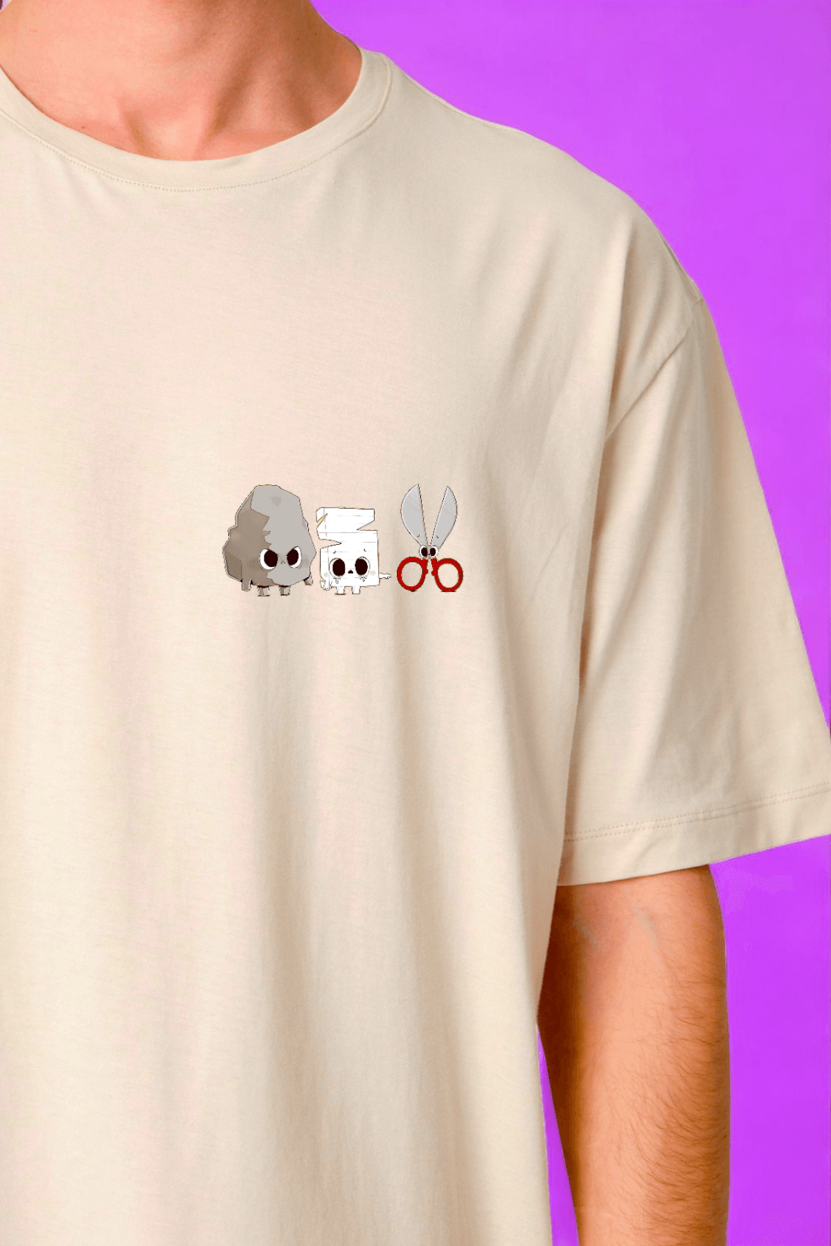 Rock, Paper, Scissors Tee Unisex