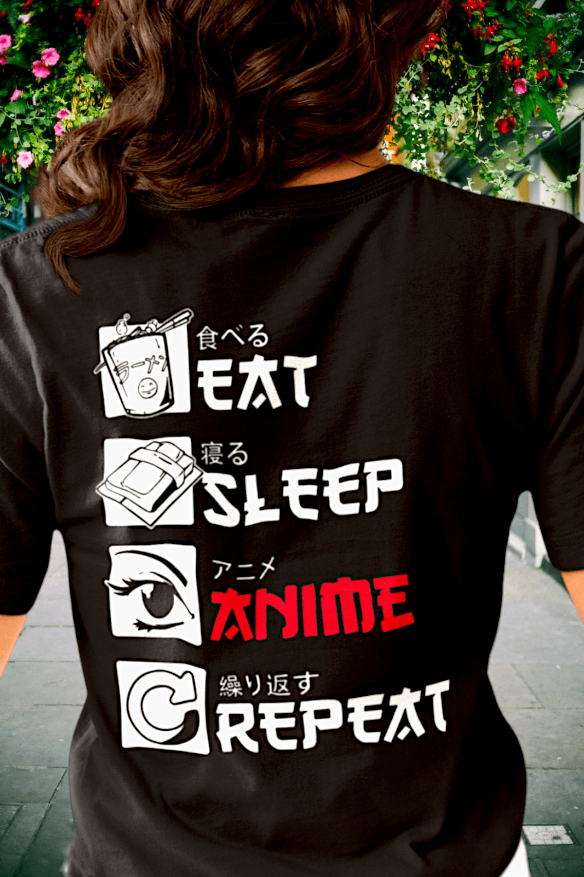 Eat Sleep Anime Repeat - Unisex