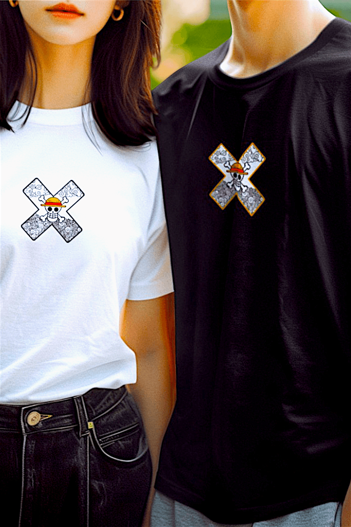 One Piece Tee Cross - Unisex