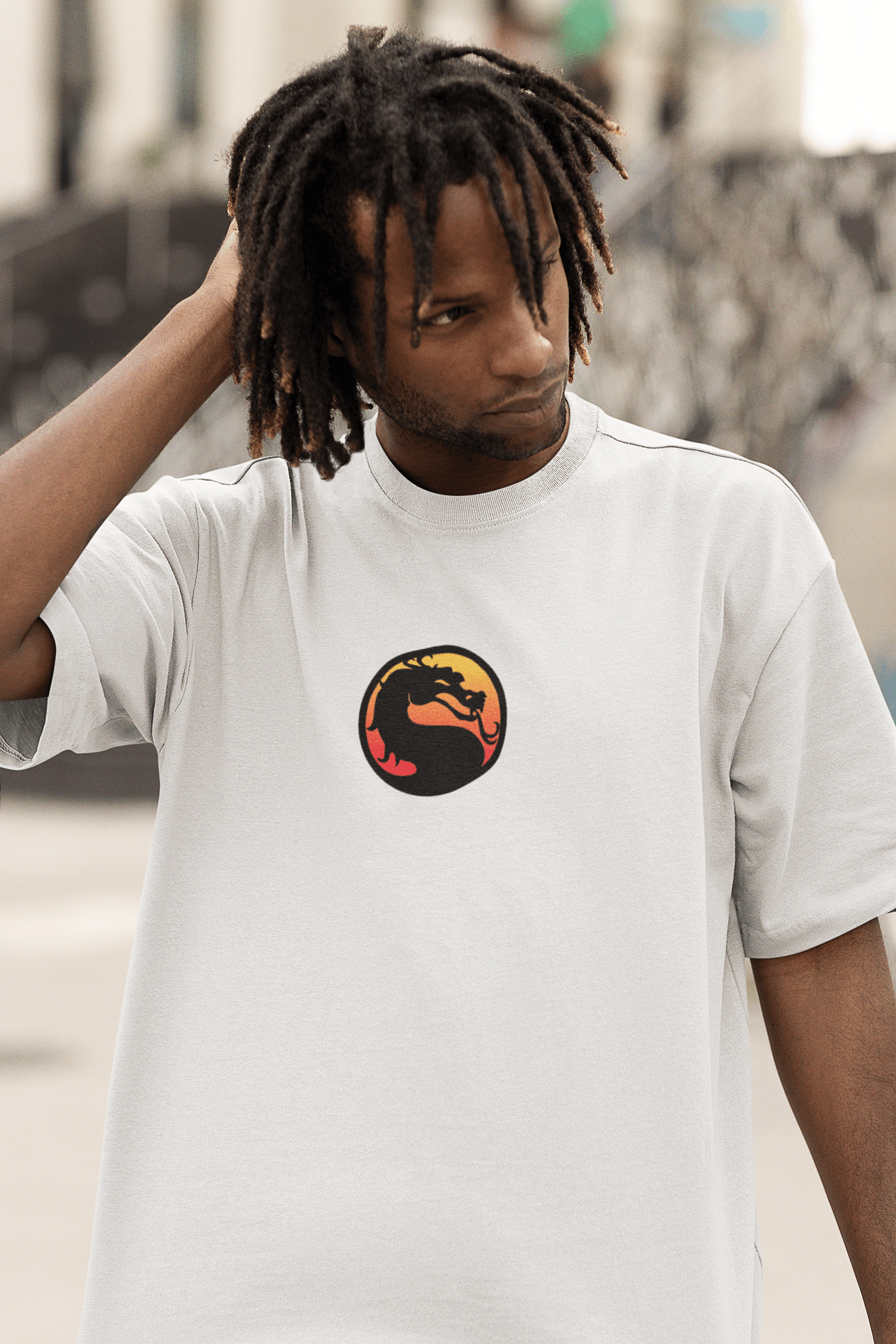Mortal Kombat - White Tee