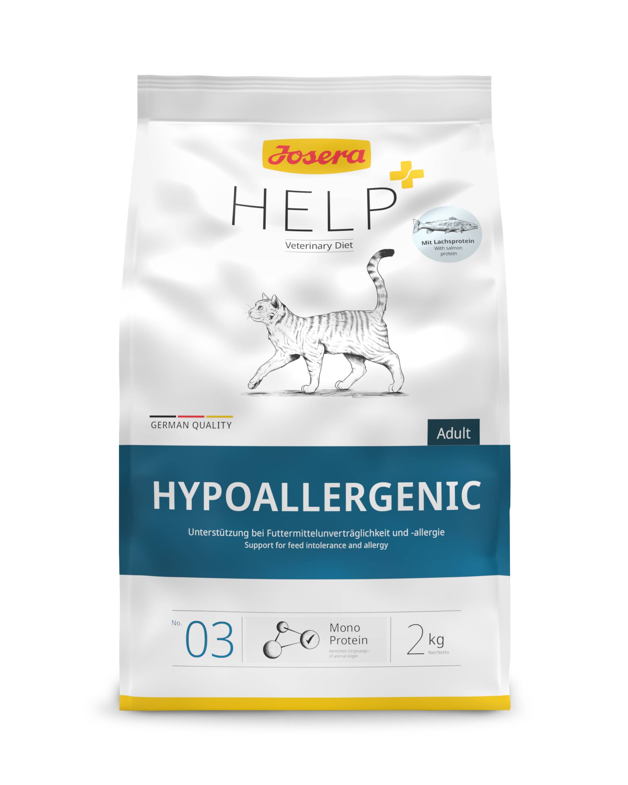 HELP HYPOALLERGENİC CAT 2KG