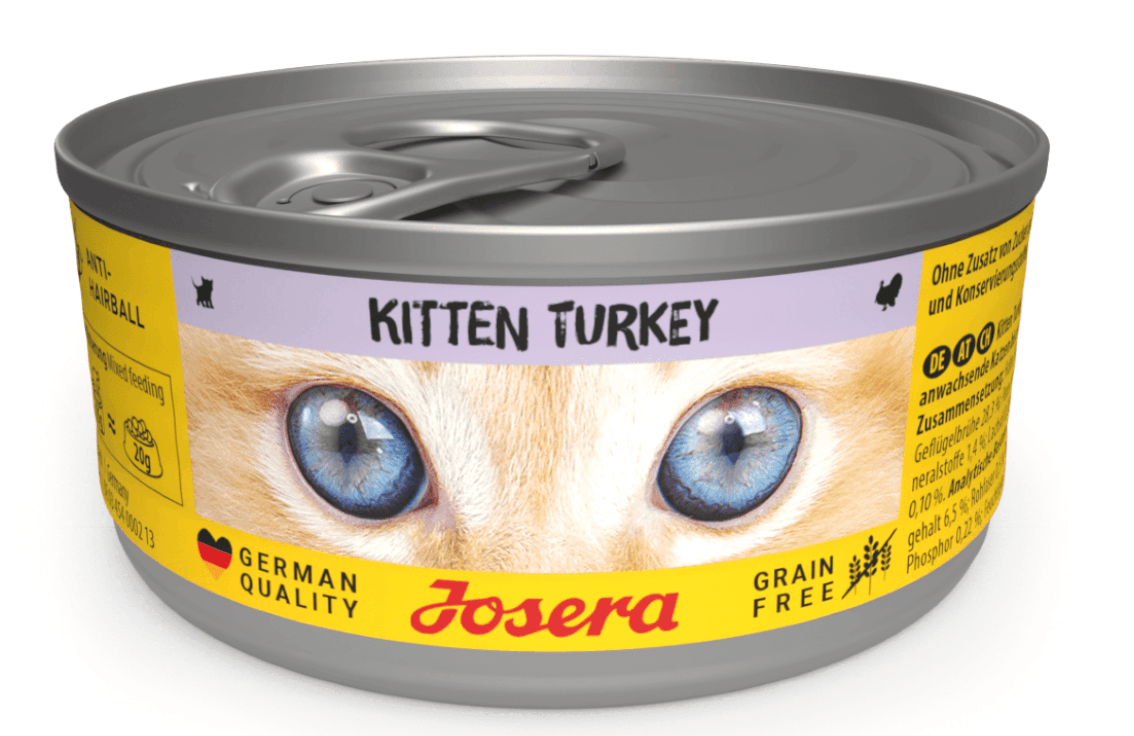 JOSERA KİTTEN TURKEY YAŞ MAMASI 4X85Gr