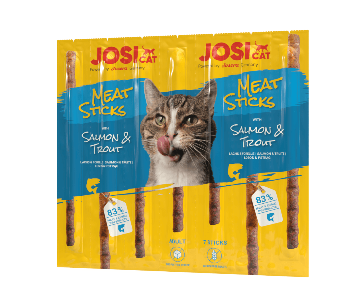 JOSİCAT MEAT STİCK SALMON & TROUT 7X2 (14) ADET 