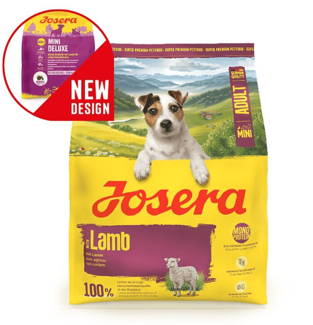 JOSERA MİNİ ADULT WİTH LAMB