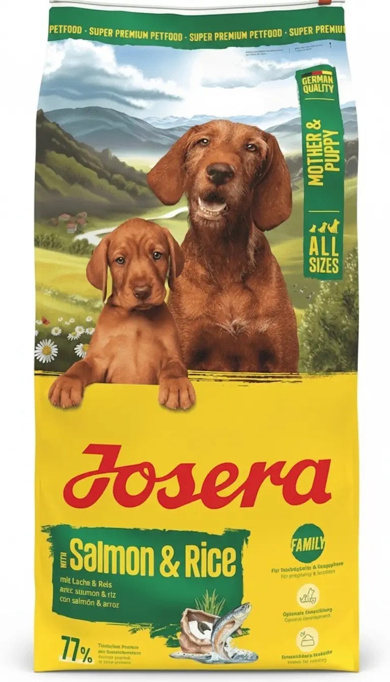 JOSERA MOTHER & PUPPY WİTH SALMON & RİCE 