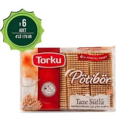 Torku Petibör Bisküvi Multıpack 6X(4X175g) 700 Gr*6